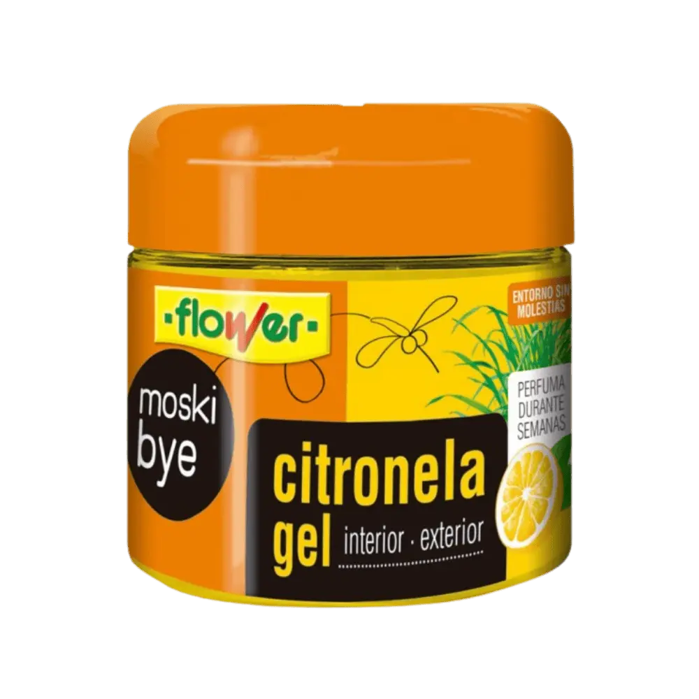 Repelente Citronela Mosquito Gel 125 g Flower al mejor precio -todoastorenimal.com