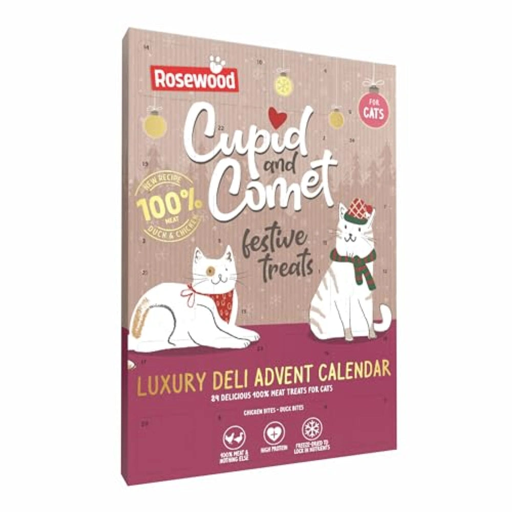 Rosewood Calendario de Adviento de Lujo Snack para Gatos 30g al mejor precio -todoastorenimal.com