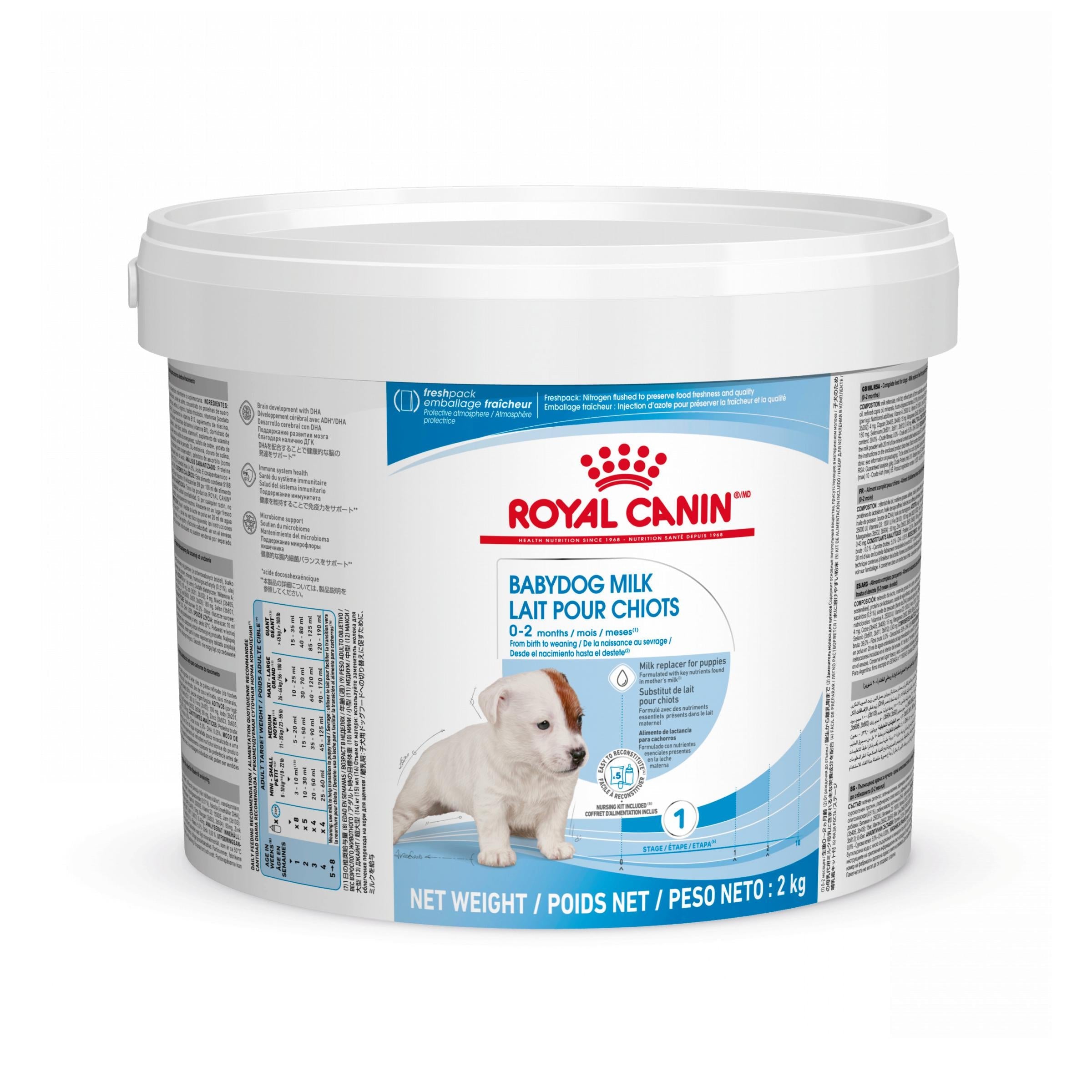 Royal Canin Babydog Milk Leche en Polvo para Cachorros al mejor precio -todoastorenimal.com