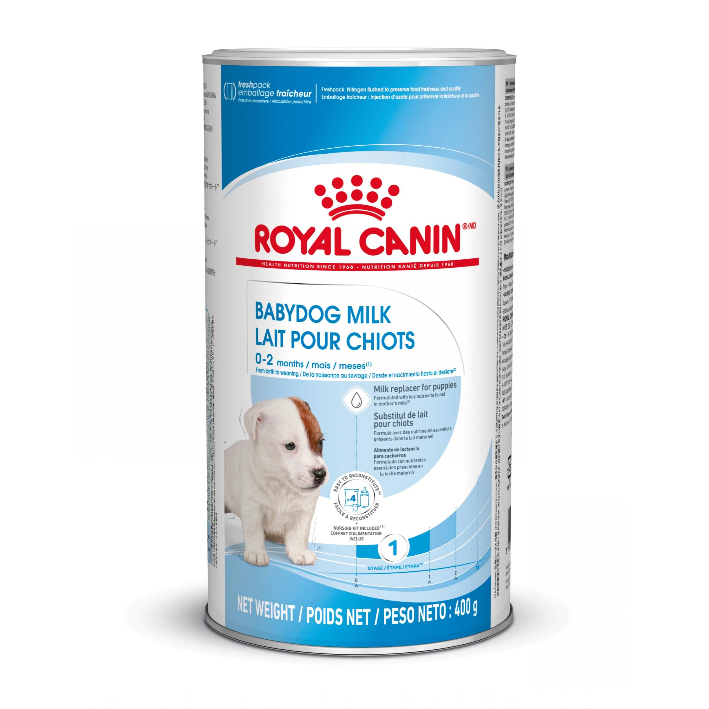 Royal Canin Babydog Milk Leche en Polvo para Cachorros al mejor precio -todoastorenimal.com