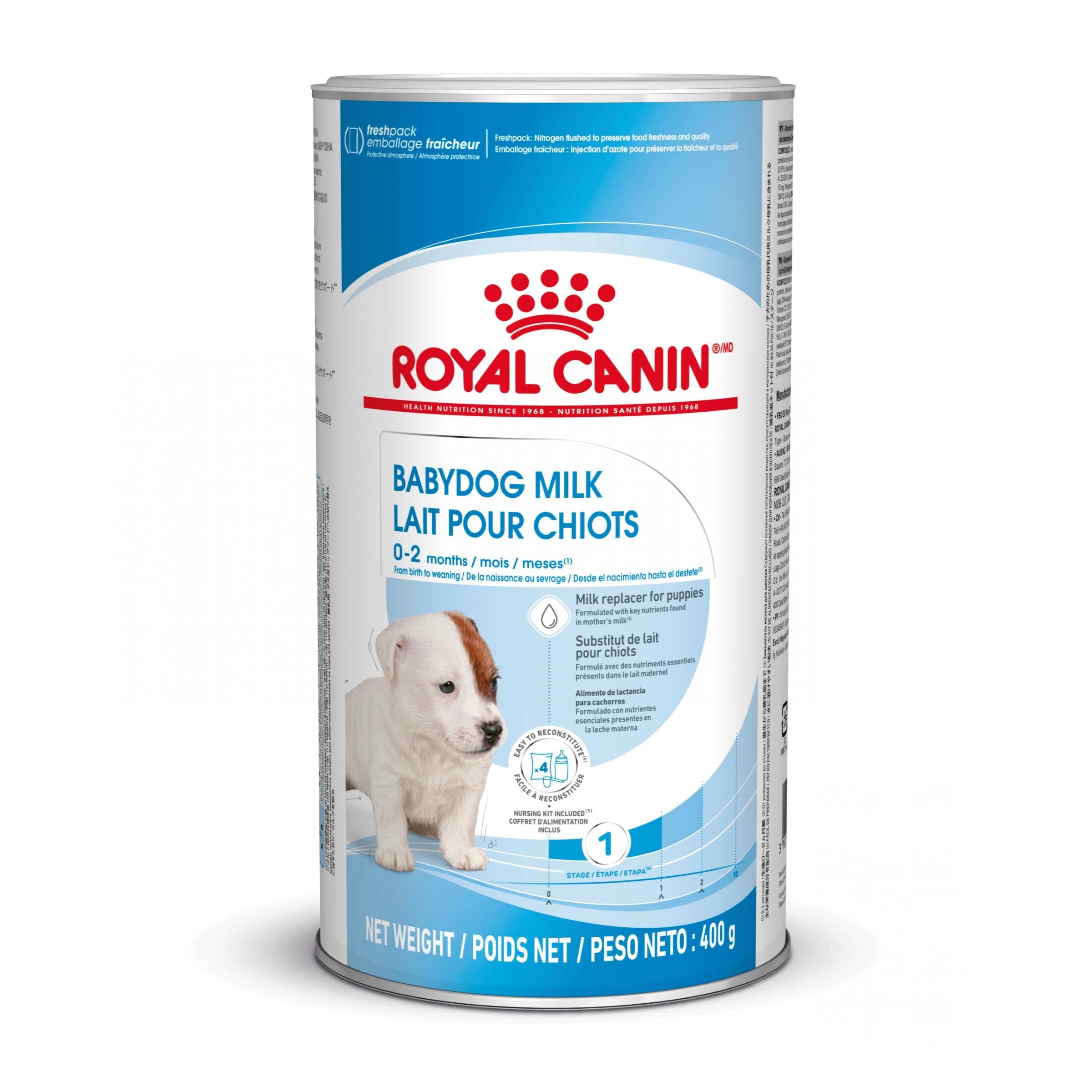 Royal Canin Babydog Milk Leche en Polvo para Cachorros al mejor precio -todoastorenimal.com