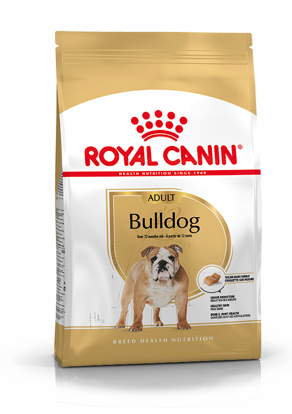 Royal Canin Bulldog Inglés Pienso para Perros de Raza Bulldog Adultos al mejor precio -todoastorenimal.com