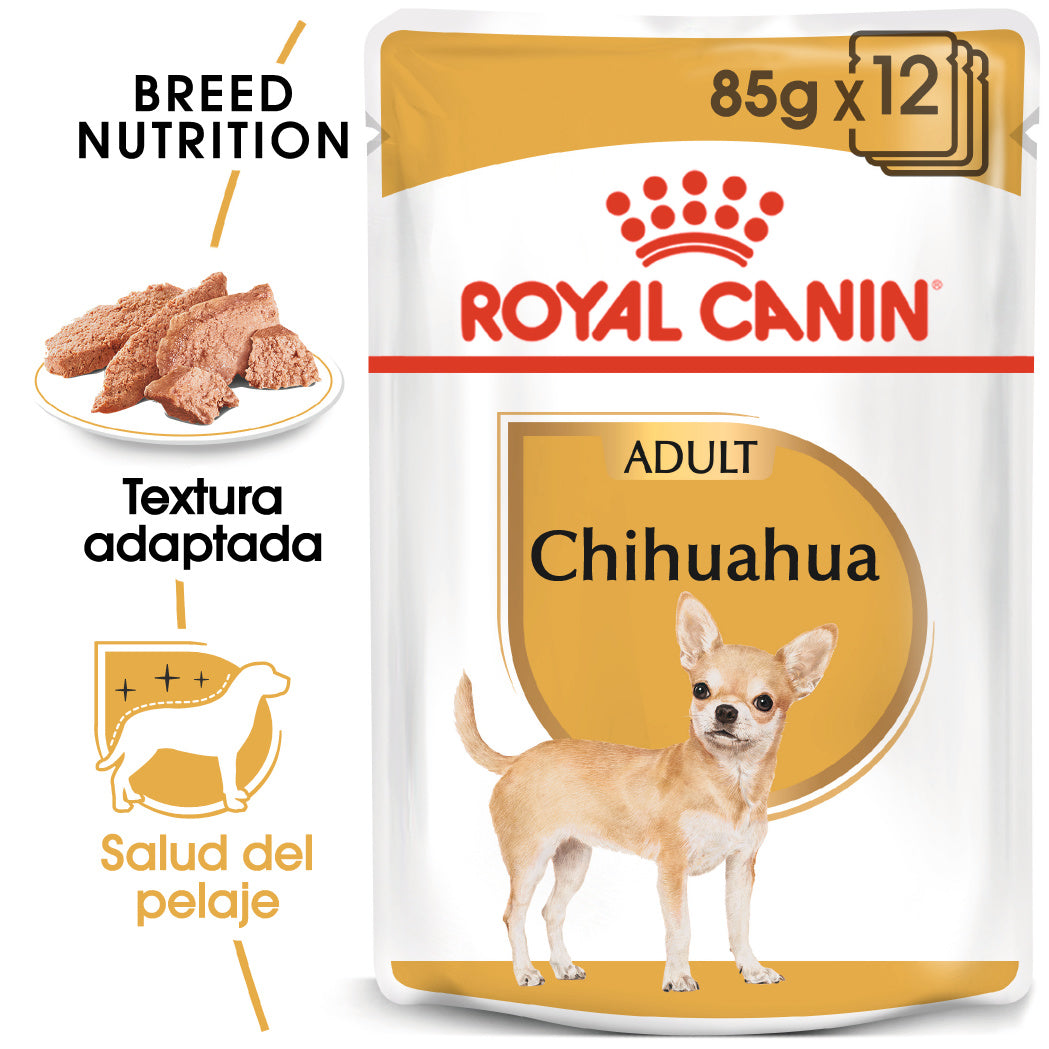 Royal Canin Chihuahua Paté Adulto 85 g Comida Húmeda para Perros al mejor precio -todoastorenimal.com