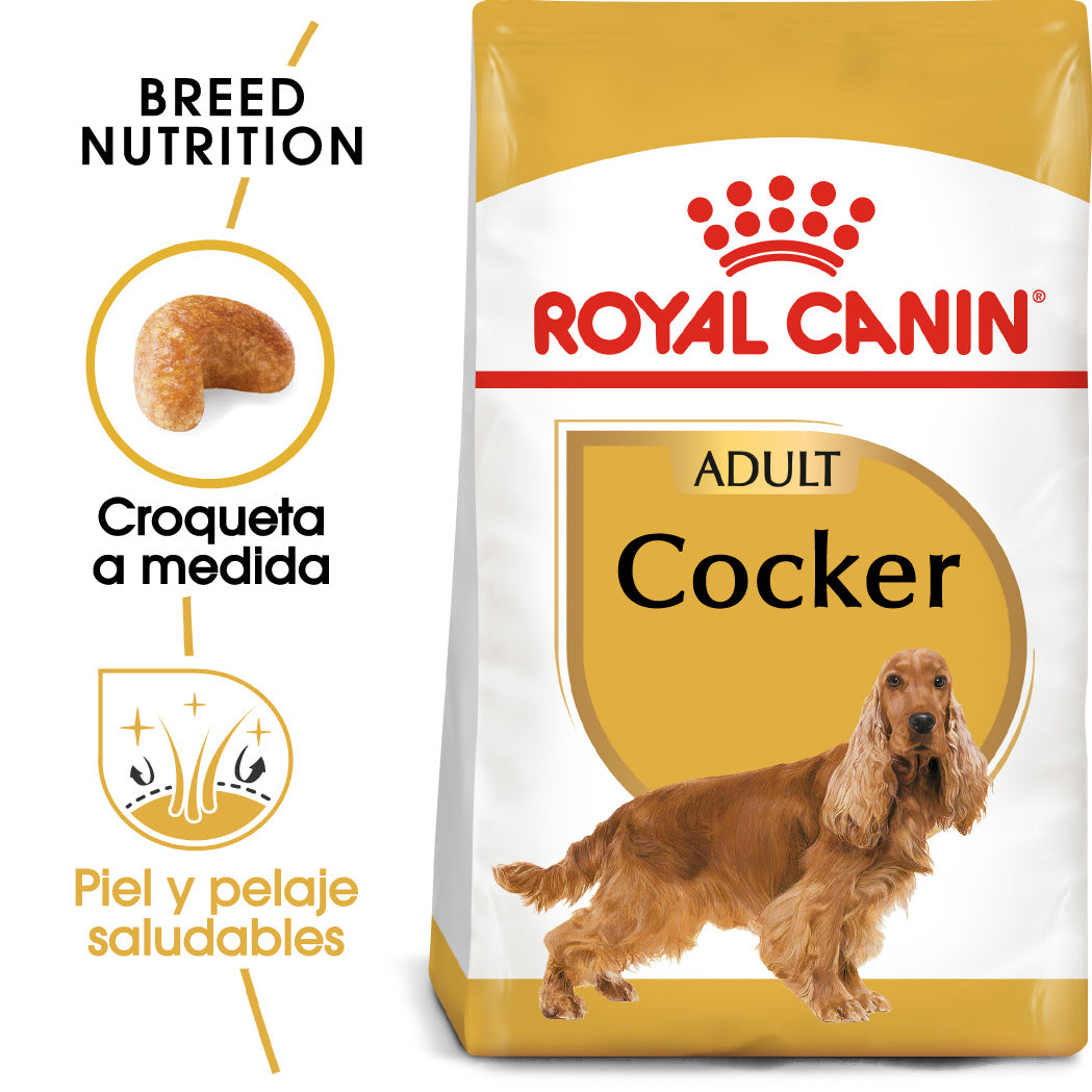 Royal Canin Cocker Spaniels Pienso para Perros de Raza al mejor precio -todoastorenimal.com