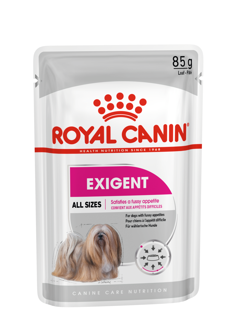 Royal Canin Exigent Care Paté 85 g Alimento Húmedo para Perros al mejor precio -todoastorenimal.com