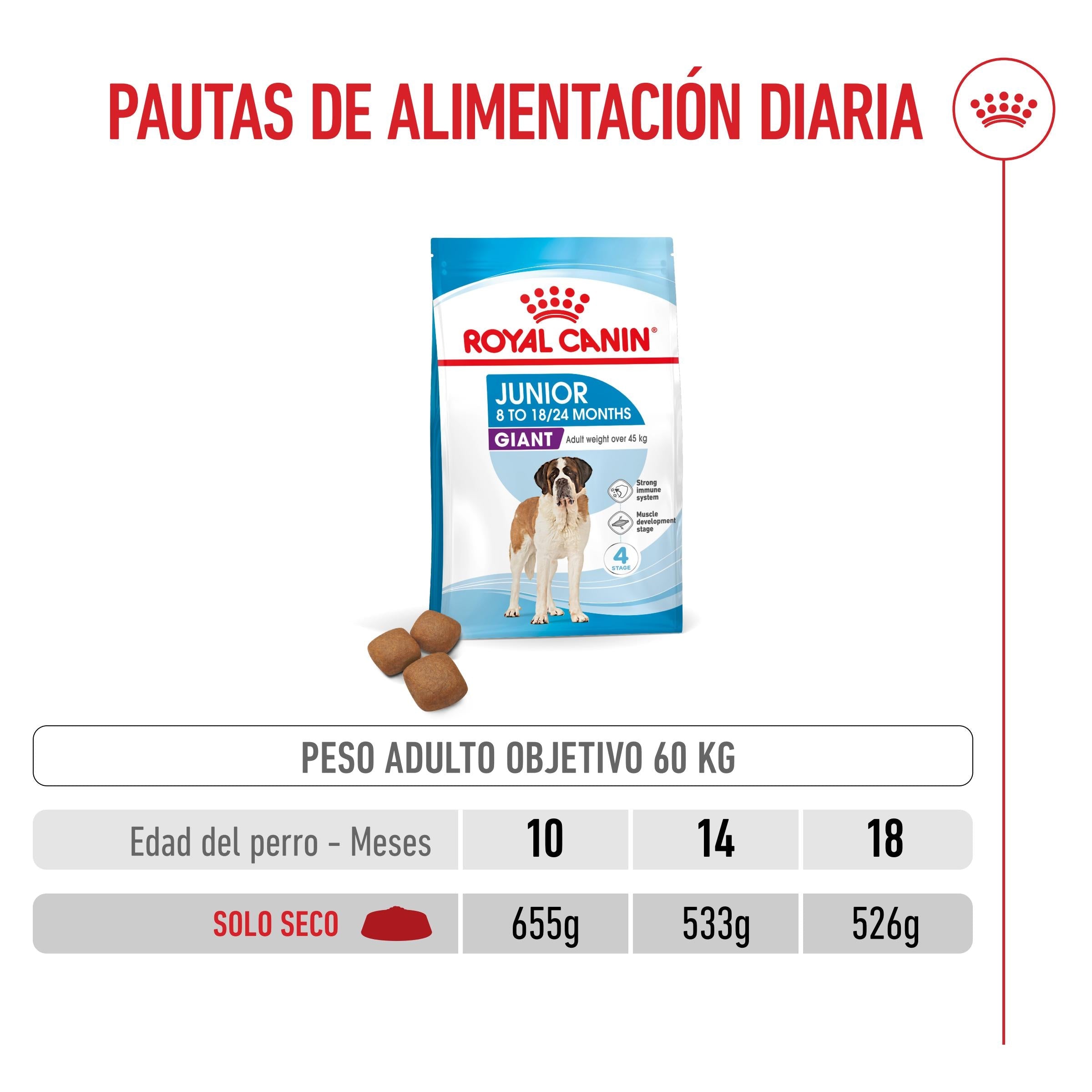 Royal Canin Giant Junior Pienso para Cachorros de Raza Grande al mejor precio -todoastorenimal.com