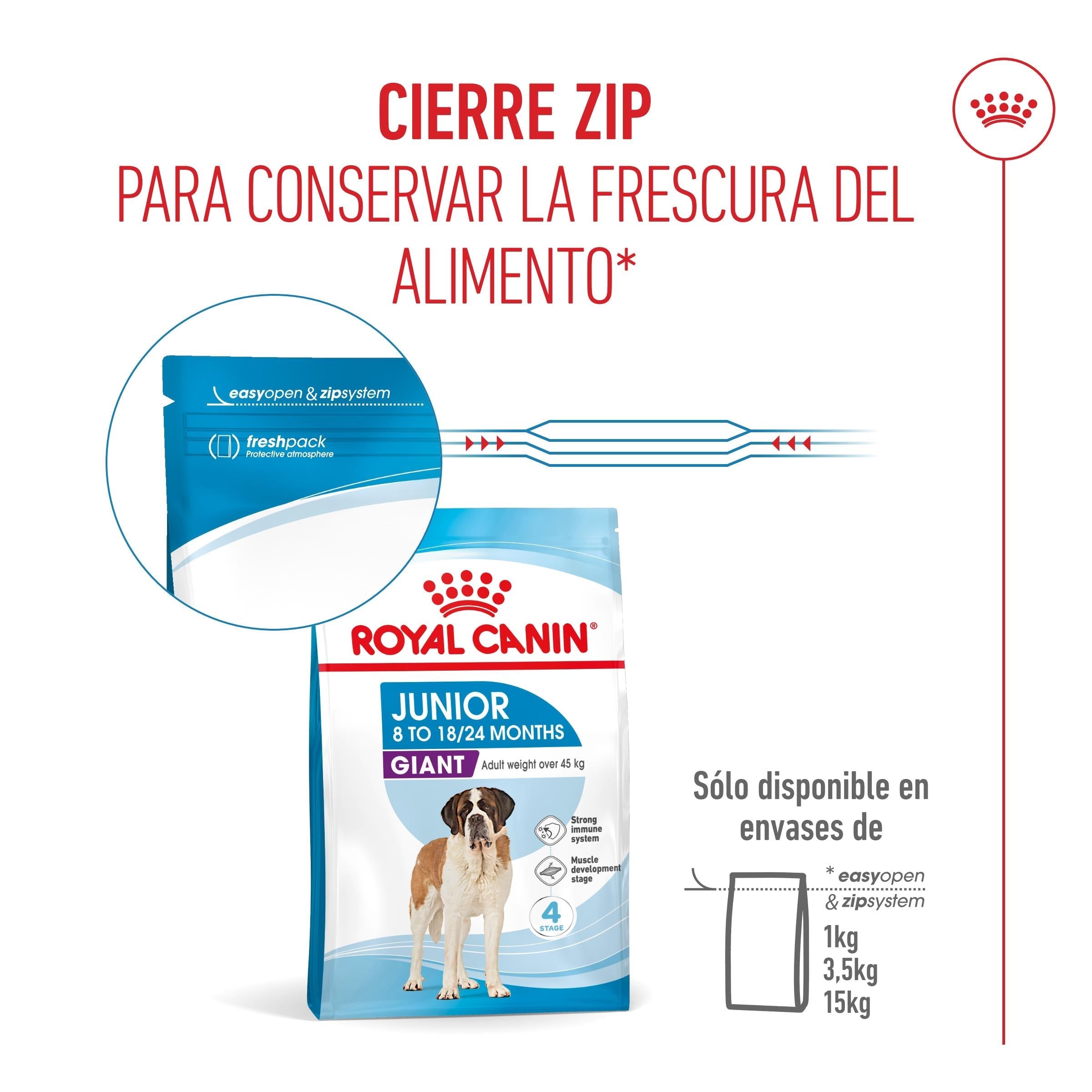 Royal Canin Giant Junior Pienso para Cachorros de Raza Grande al mejor precio -todoastorenimal.com