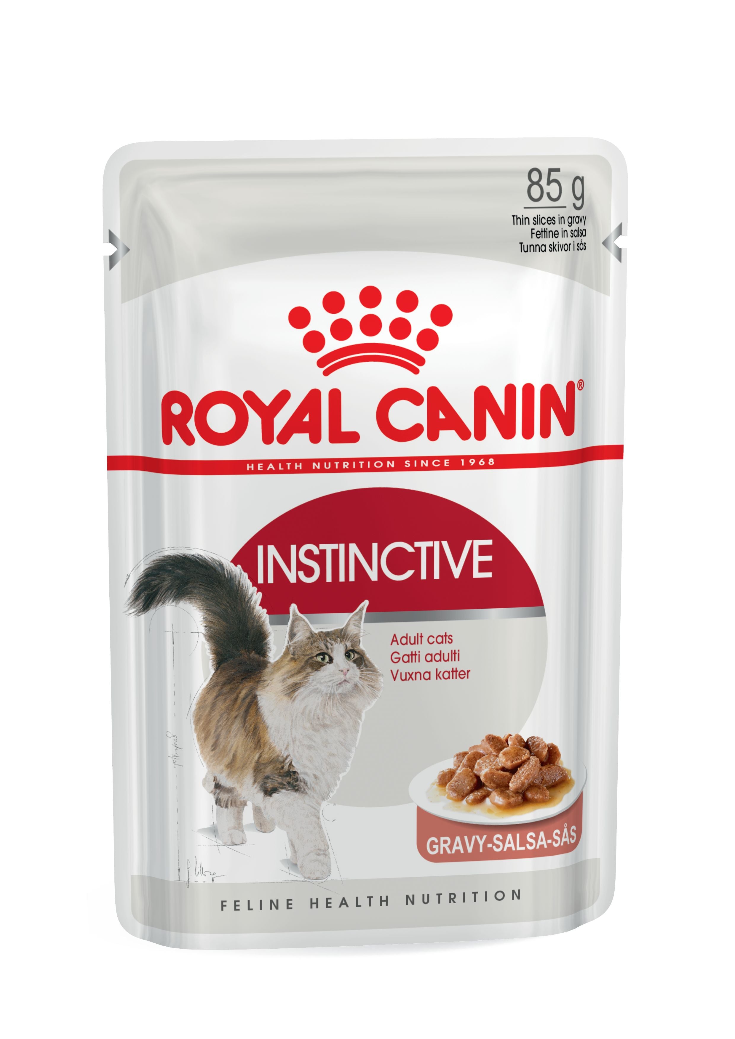 Royal Canin Instinctive Adulto 85 g Húmedo | Paté, Gelatina o Salsa al mejor precio -todoastorenimal.com