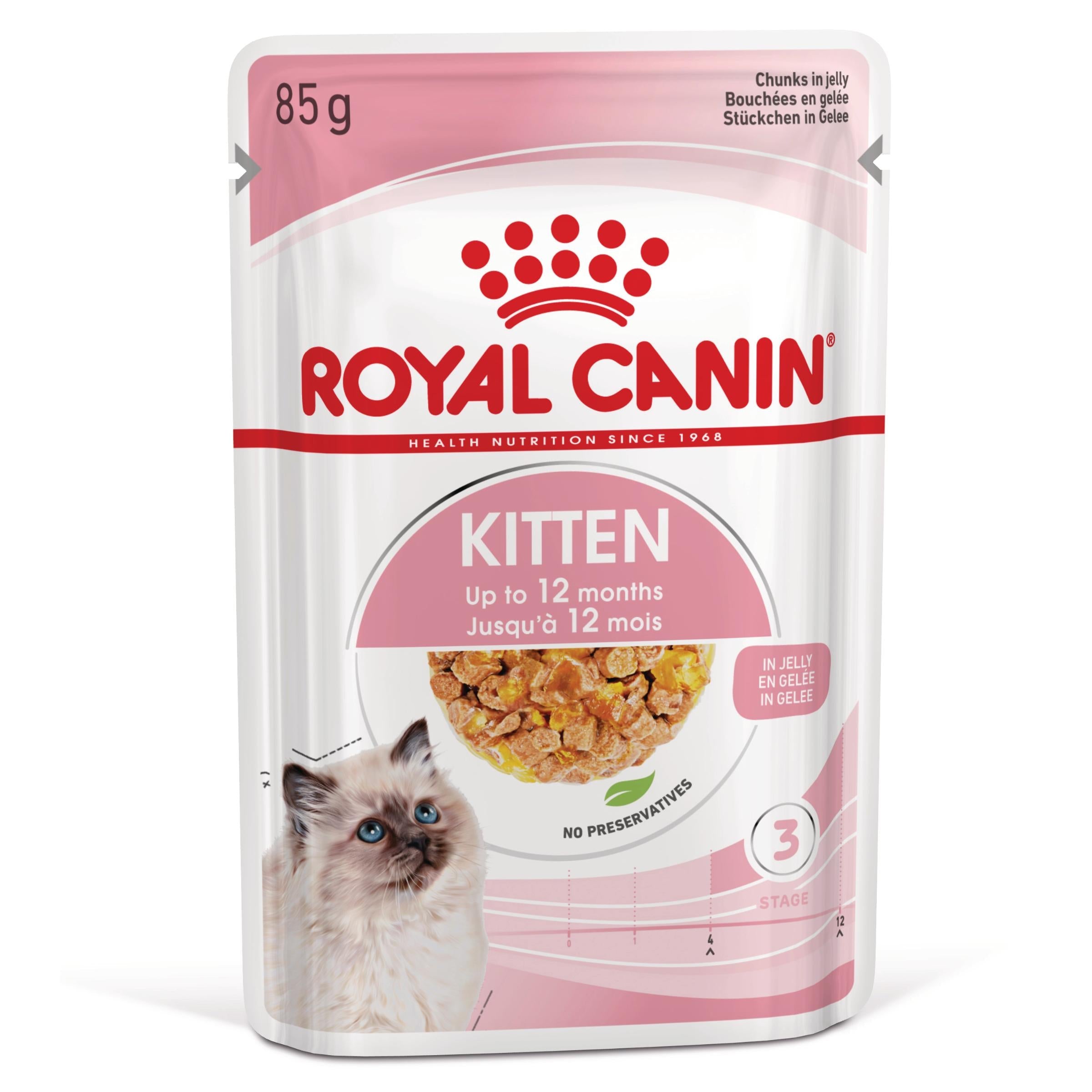 Royal Canin Kitten Húmedo 85 g para Gatos | Salsa, Gelatina o Paté al mejor precio -todoastorenimal.com