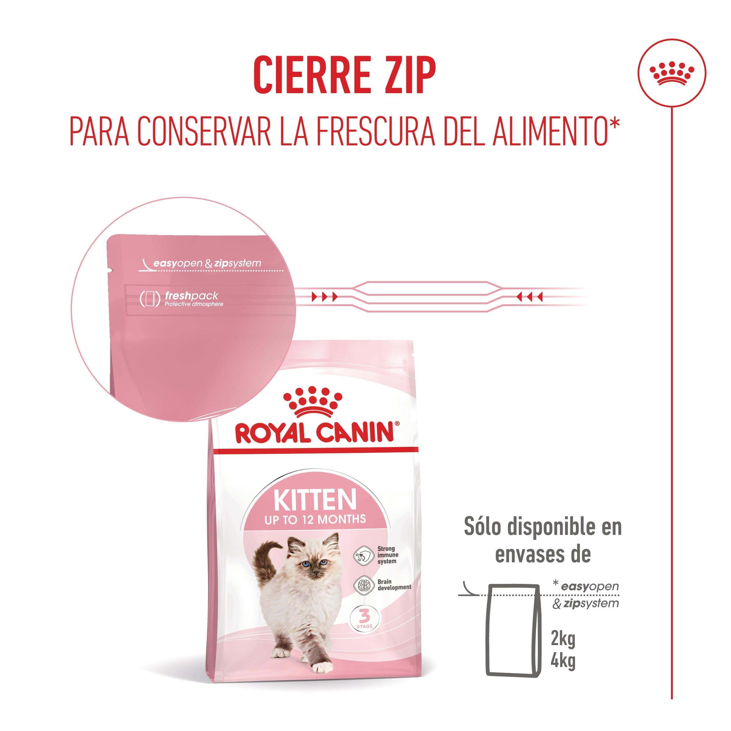 Royal Canin Kitten Pienso para Gatitos al mejor precio -todoastorenimal.com