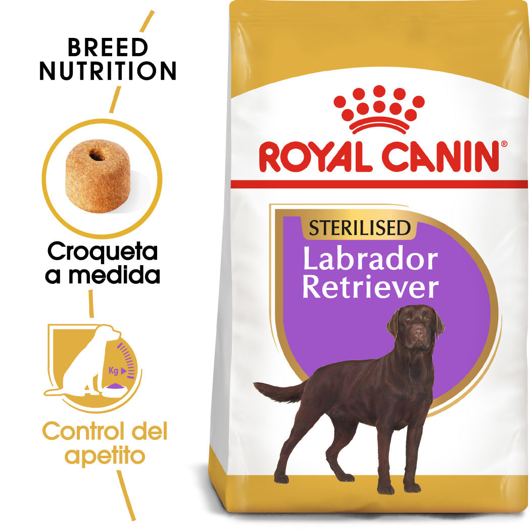 Royal Canin Labrador Adult Sterilized Pienso para Perros Esterilizados de Raza al mejor precio -todoastorenimal.com