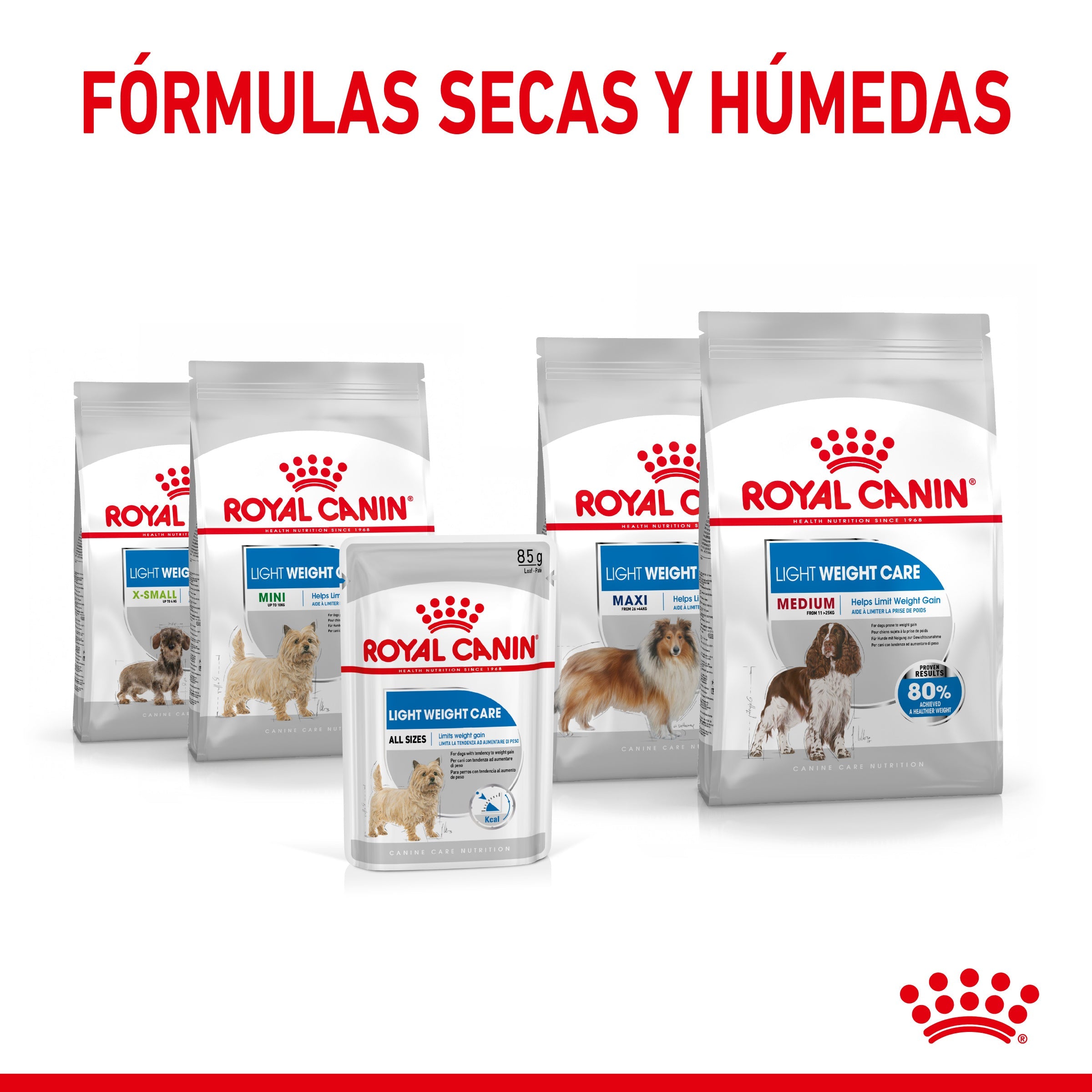Royal Canin Light Weight Care Paté 85 g Comida Húmeda para Perros al mejor precio -todoastorenimal.com