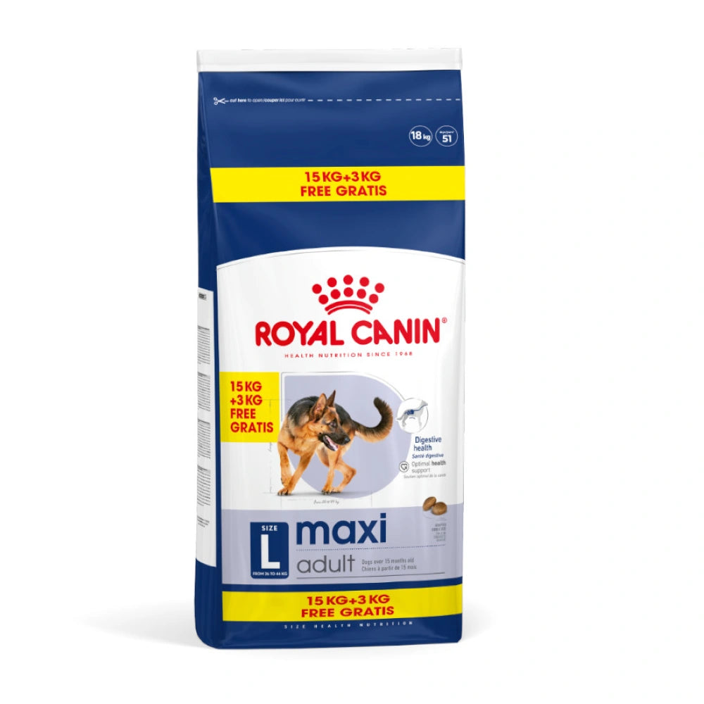 Royal Canin Maxi Adult Pienso para Perros 18kg al mejor precio -todoastorenimal.com