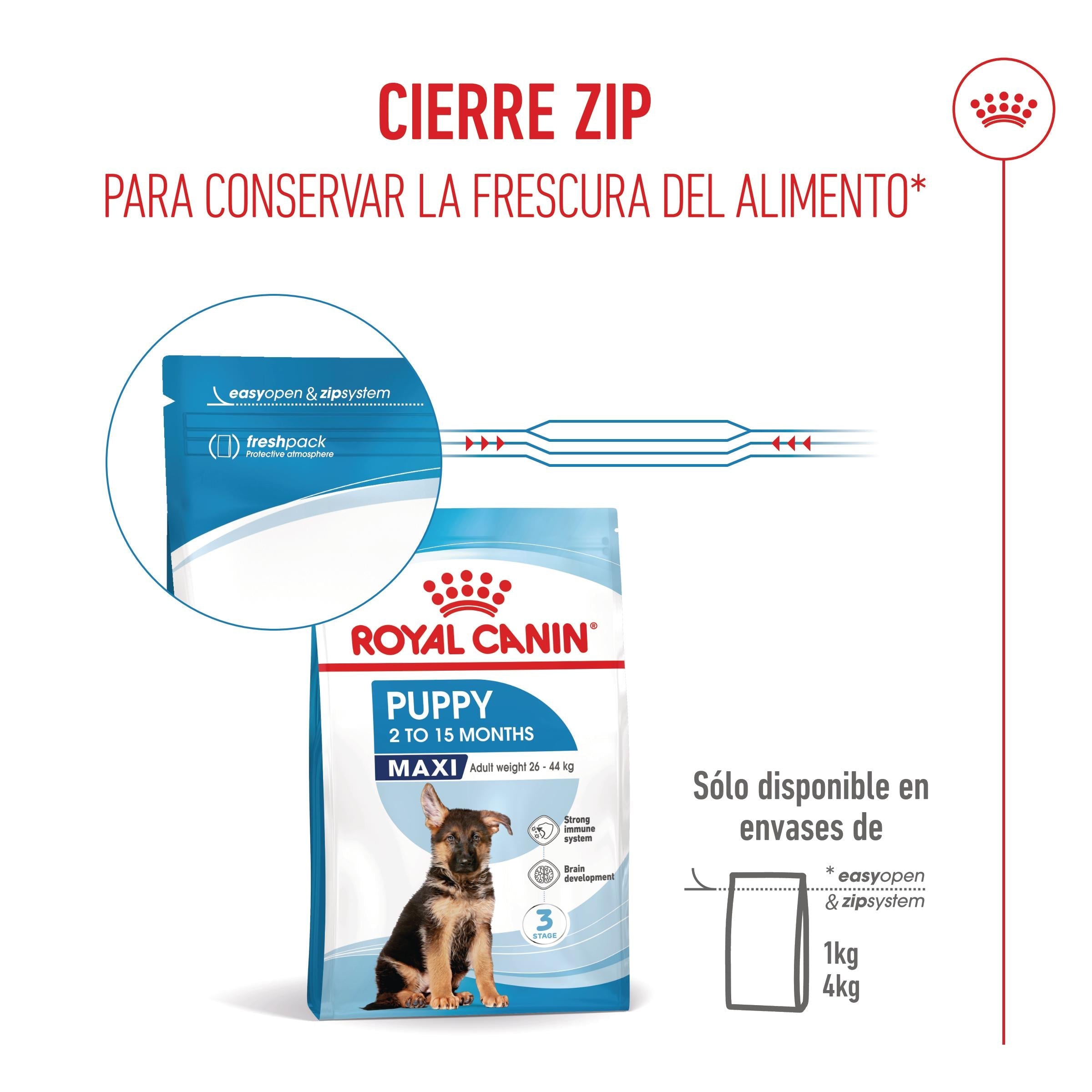 Royal Canin Maxi Puppy Pienso para Cachorros al mejor precio -todoastorenimal.com