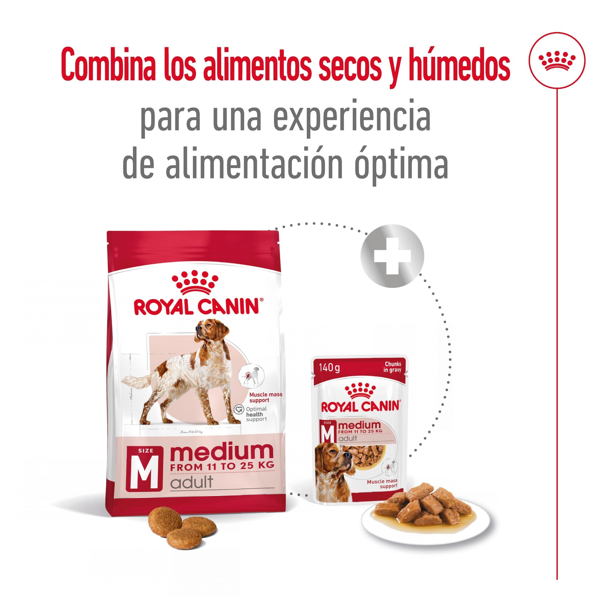 Royal Canin Medium Adult Pienso para Perros al mejor precio -todoastorenimal.com