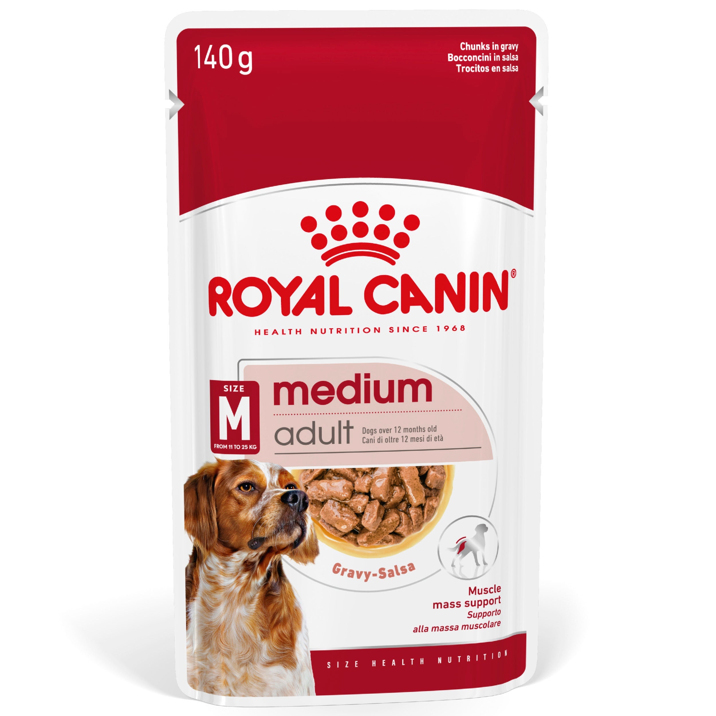 Royal Canin Medium Puppy | Adult | Ageing 140 g húmedo para perros al mejor precio -todoastorenimal.com