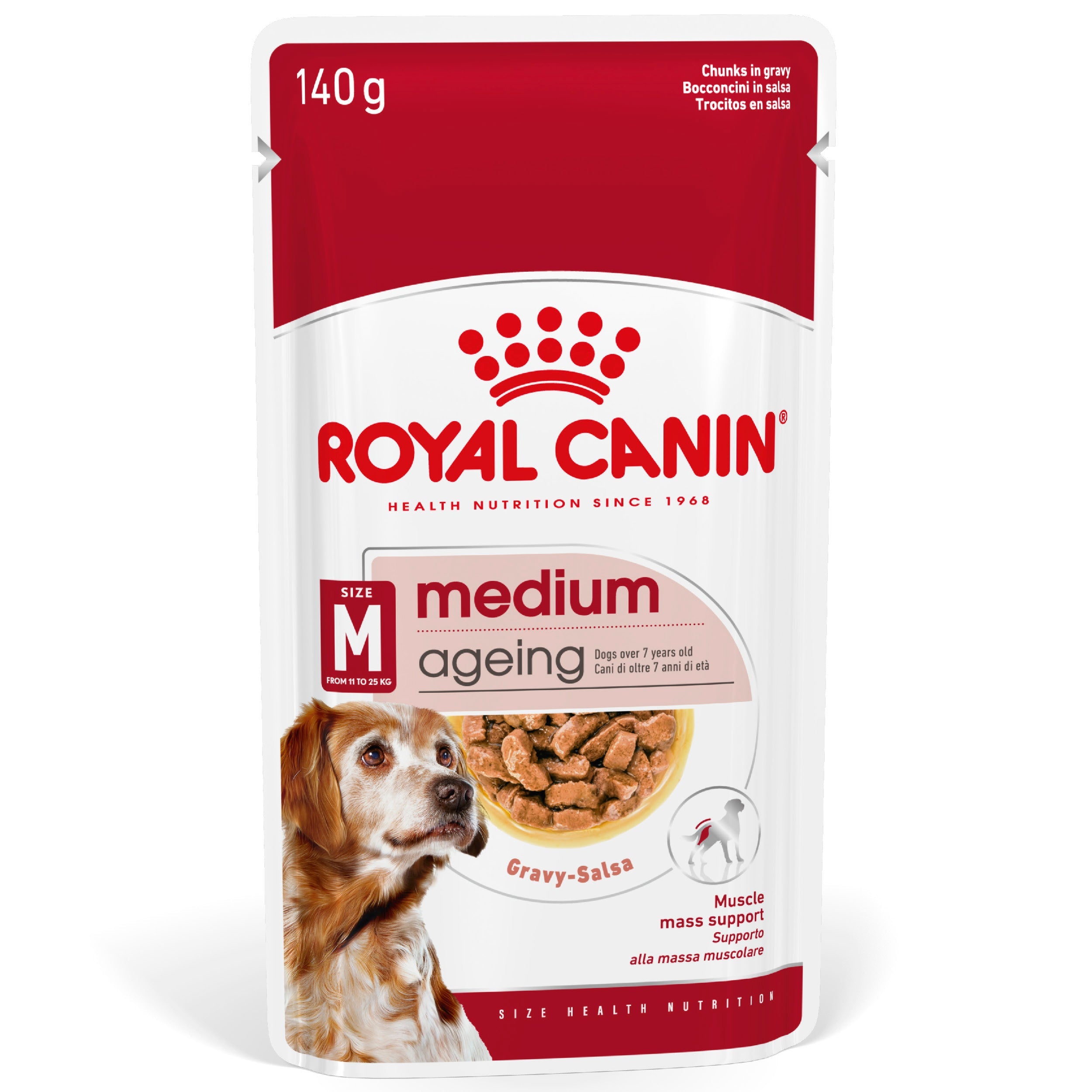 Royal Canin Medium Puppy | Adult | Ageing 140 g húmedo para perros al mejor precio -todoastorenimal.com