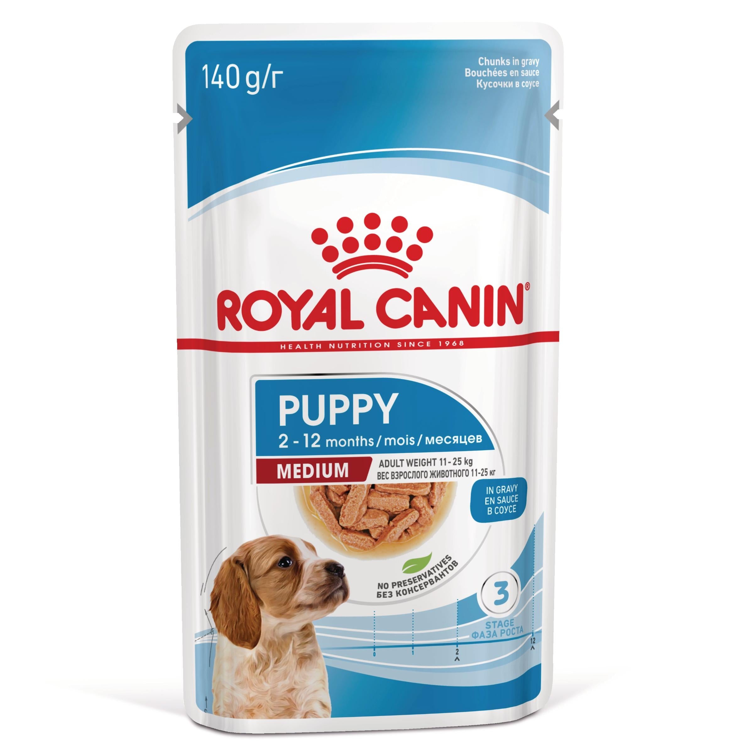 Royal Canin Medium Puppy | Adult | Ageing 140 g húmedo para perros al mejor precio -todoastorenimal.com