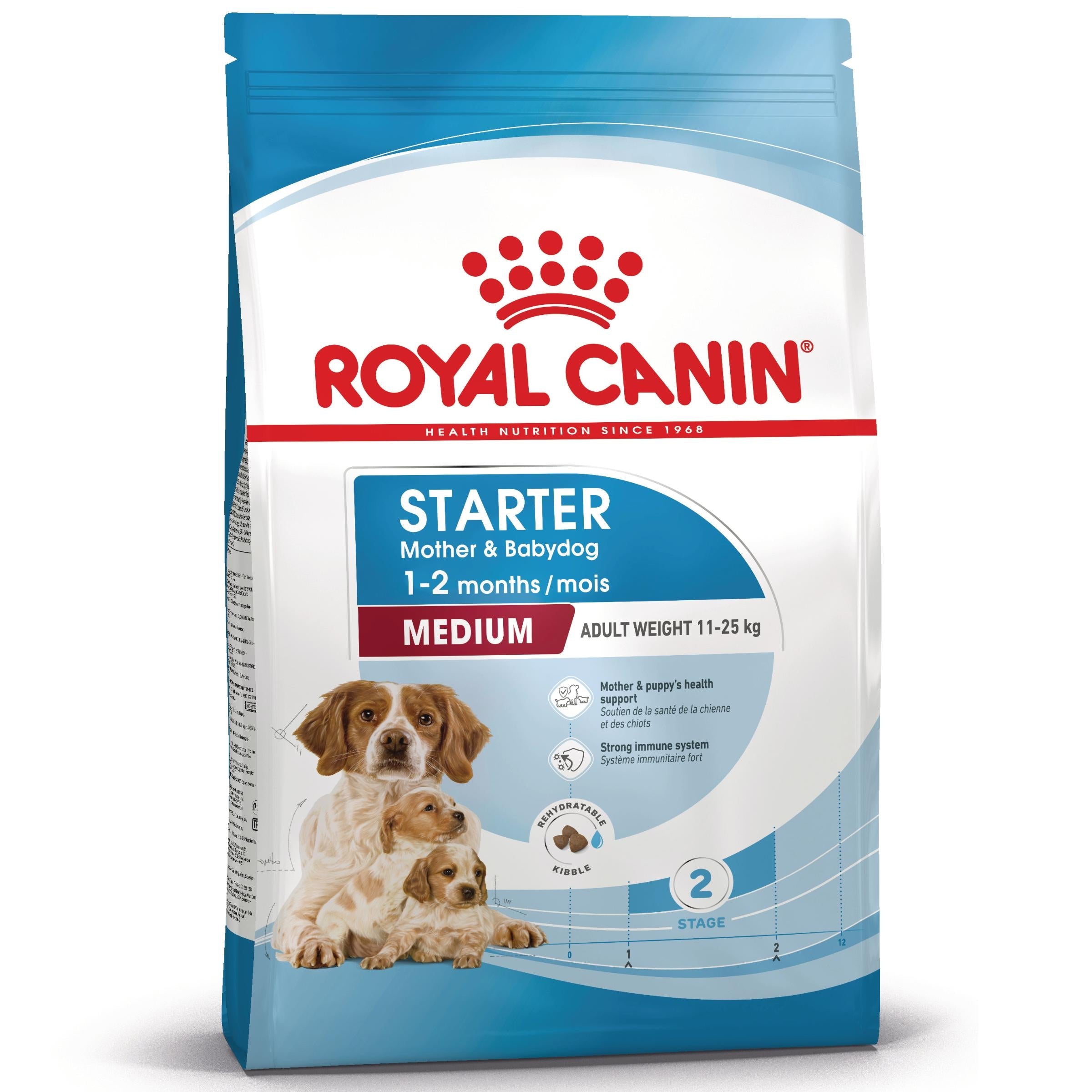 Royal Canin Medium Starter Mother & Babydog Pienso para Cachorros y Madres Lactantes al mejor precio -todoastorenimal.com