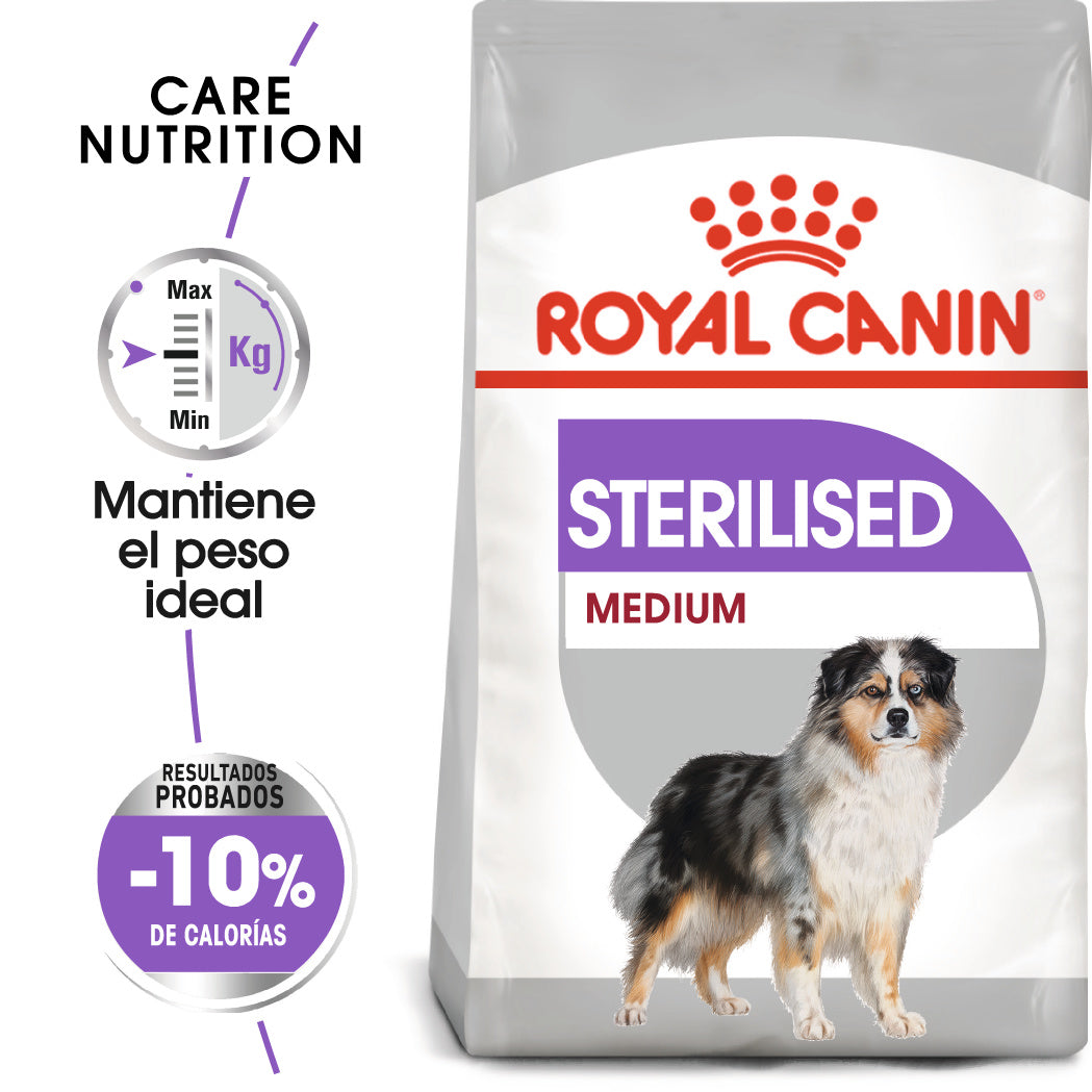 Royal Canin Medium Sterilized Care Pienso para Perros Esterilizados al mejor precio -todoastorenimal.com