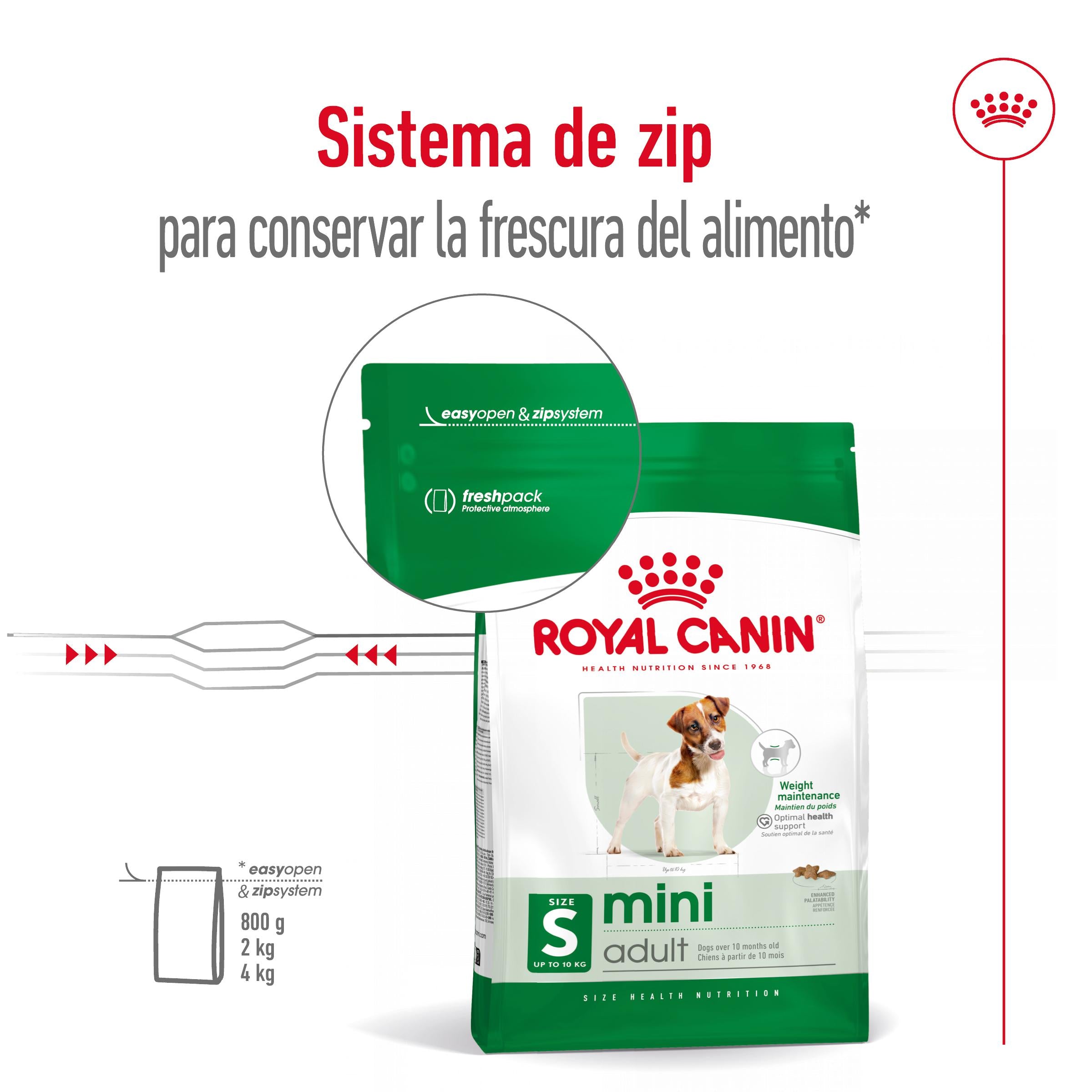 Royal Canin Mini Adult S Pienso para Perros al mejor precio -todoastorenimal.com