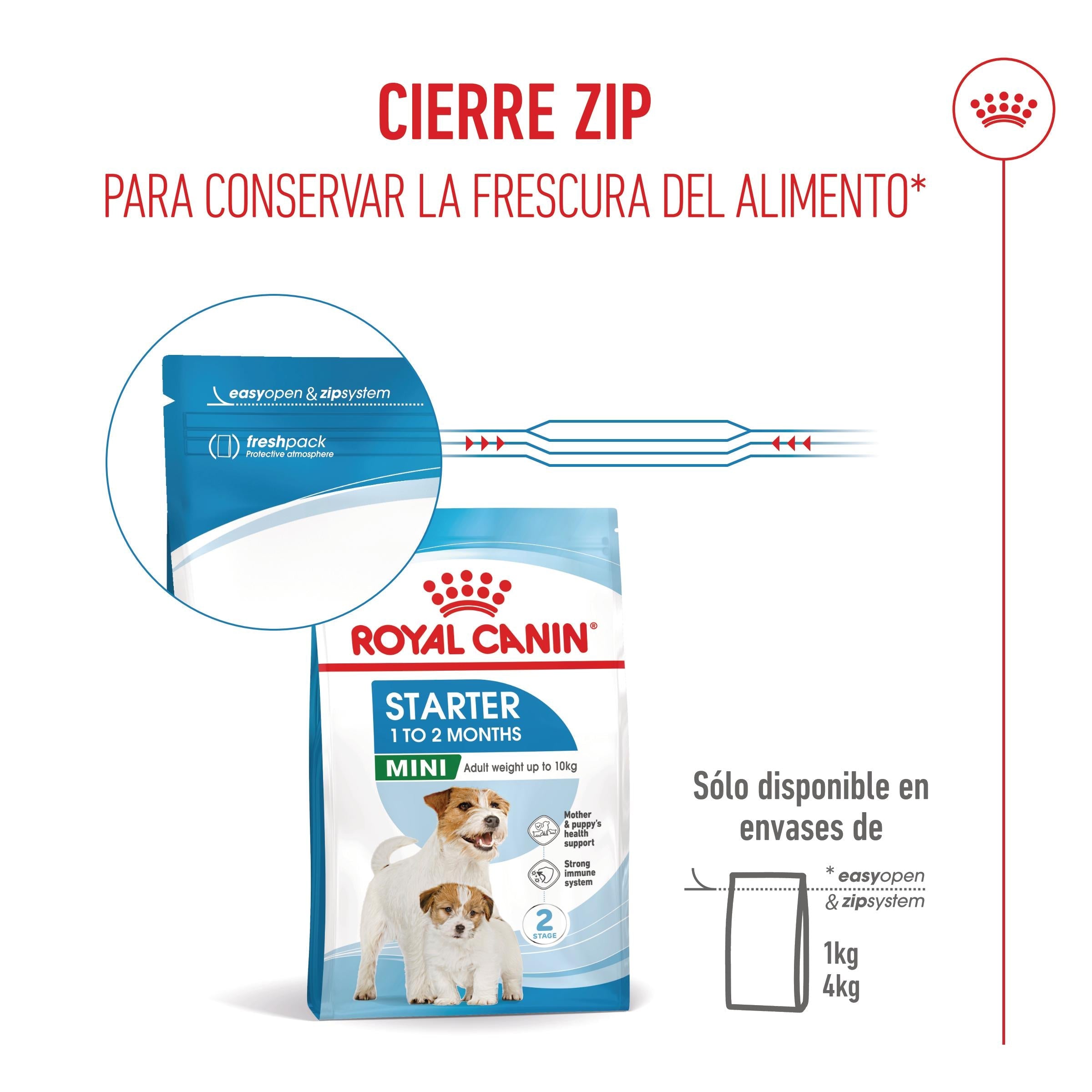 Royal Canin Mini Starter Mother & Babydog Pienso para Cachorros y Madres Lactantes al mejor precio -todoastorenimal.com