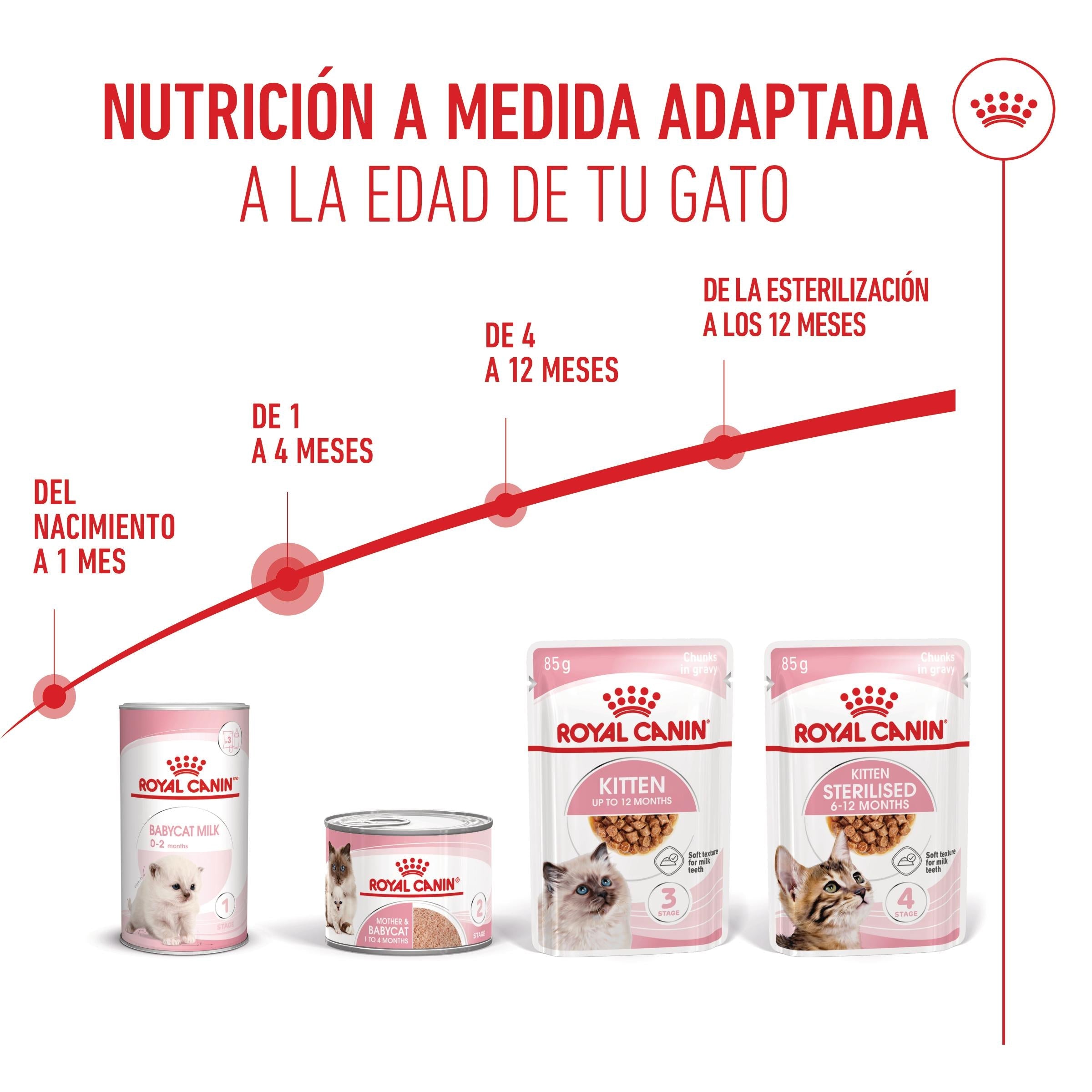 Royal Canin Mother & Babycat 195 g Lata Mousse para Gatitos y Gatas Embarazadas o en Lactancia al mejor precio -todoastorenimal.com