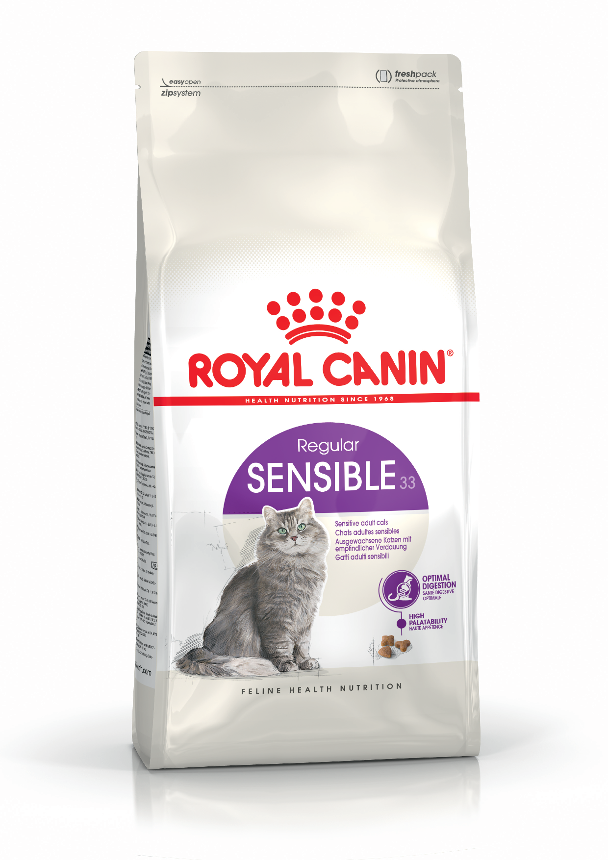 Royal Canin Sensible 33 10 kg Pienso para Gatos al mejor precio -todoastorenimal.com