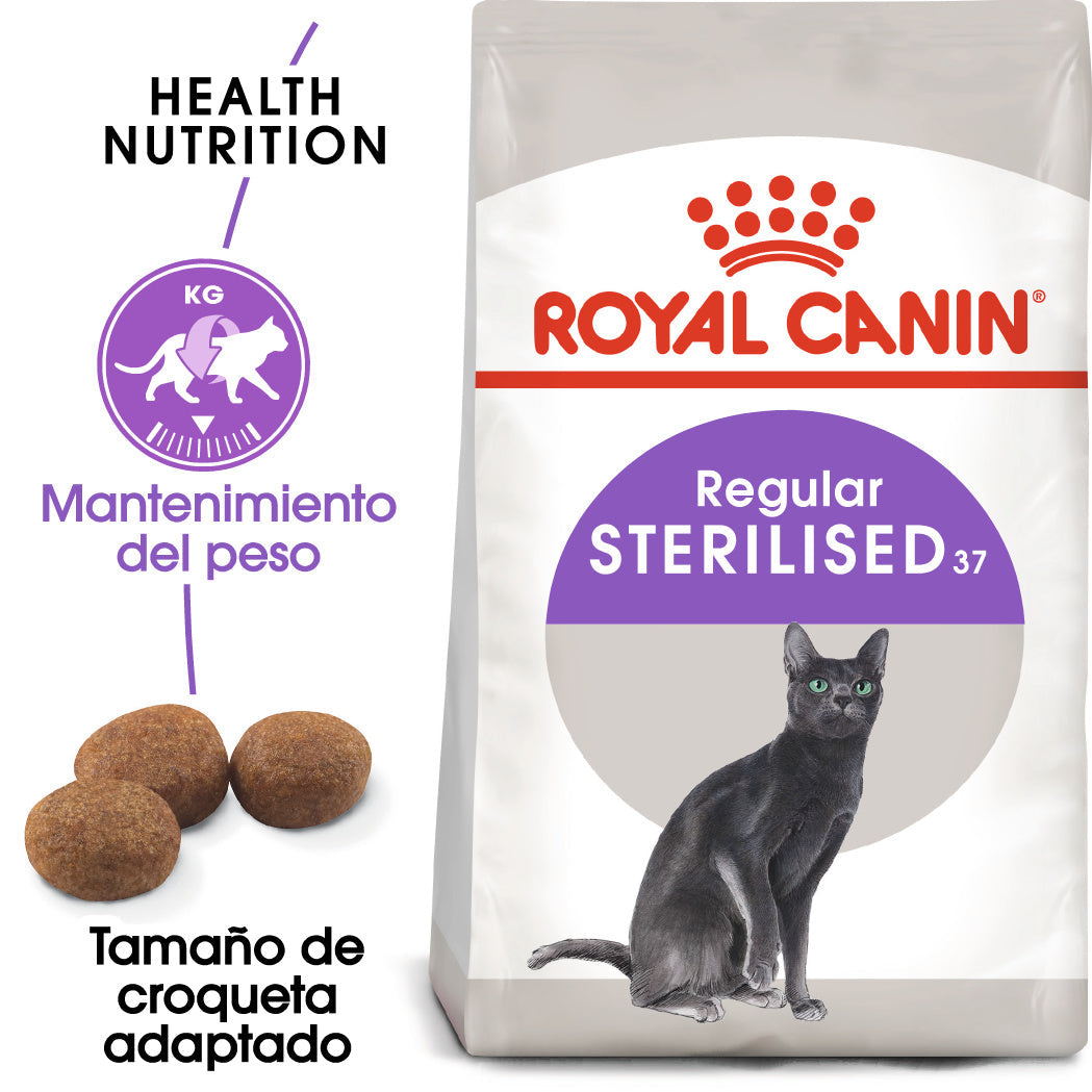 Royal Canin Sterilized 37 Pienso para Gatos Esterilizados al mejor precio -todoastorenimal.com