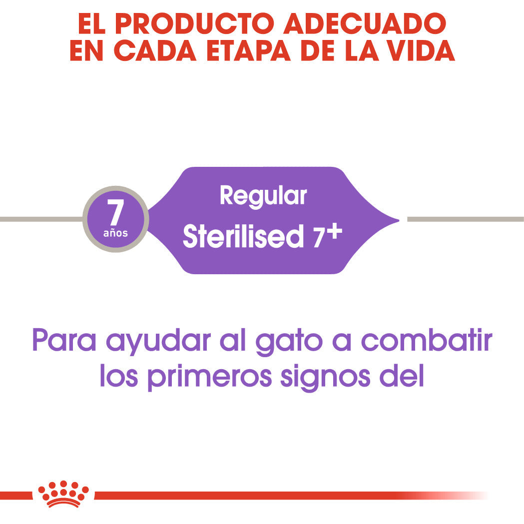 Royal Canin Sterilized 7+ Pienso para Gatos Esterlizados al mejor precio -todoastorenimal.com