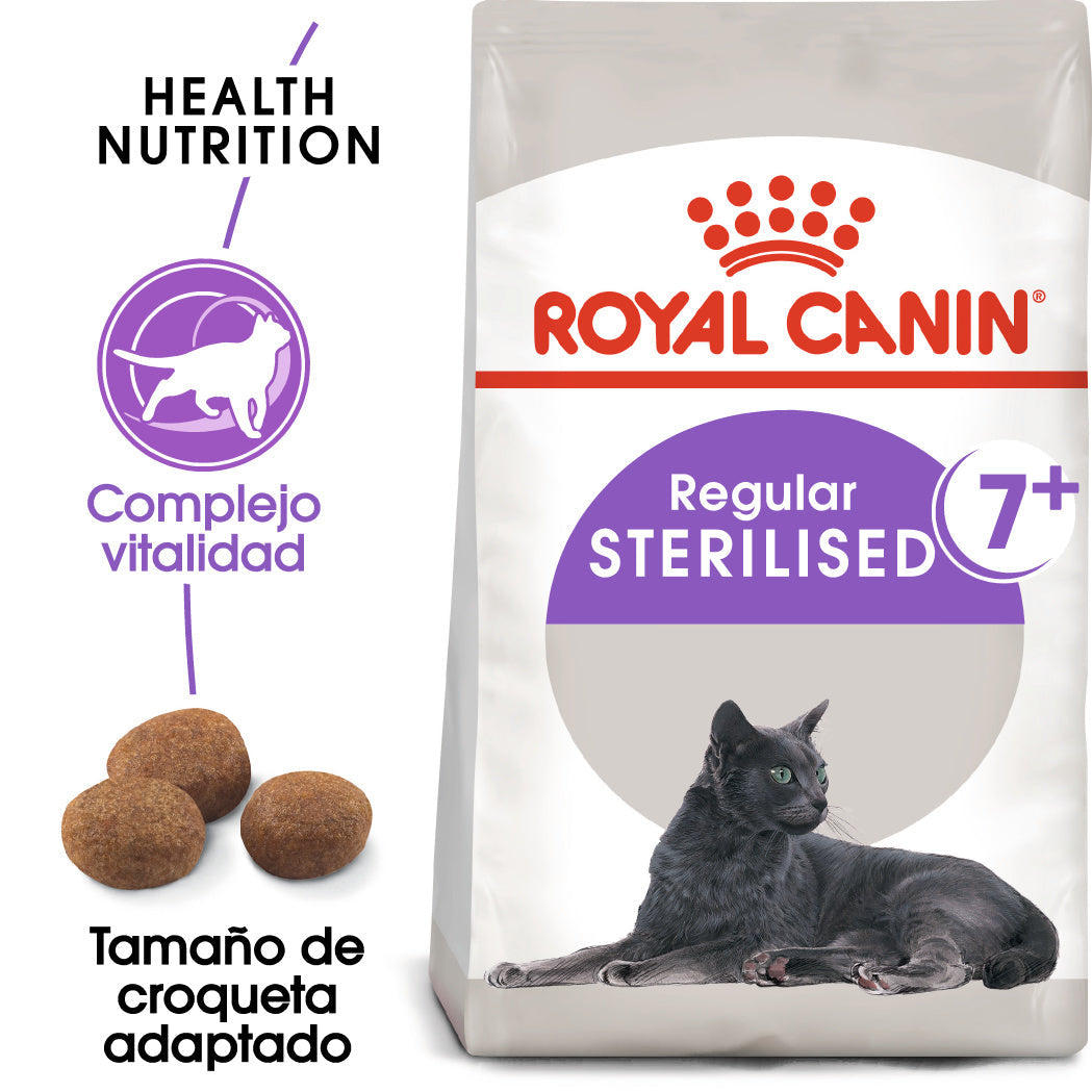 Royal Canin Sterilized 7+ Pienso para Gatos Esterlizados al mejor precio -todoastorenimal.com
