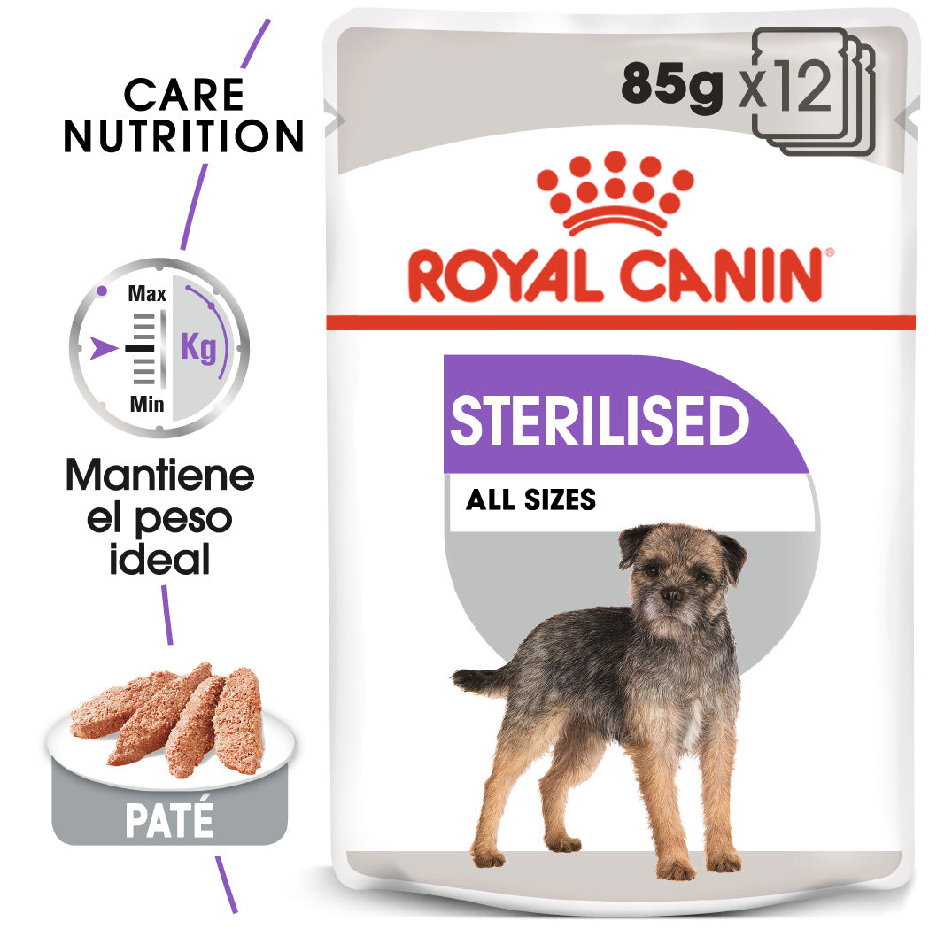 Royal Canin Sterilized Care Paté 85 g Comida Húmeda para Perros al mejor precio -todoastorenimal.com