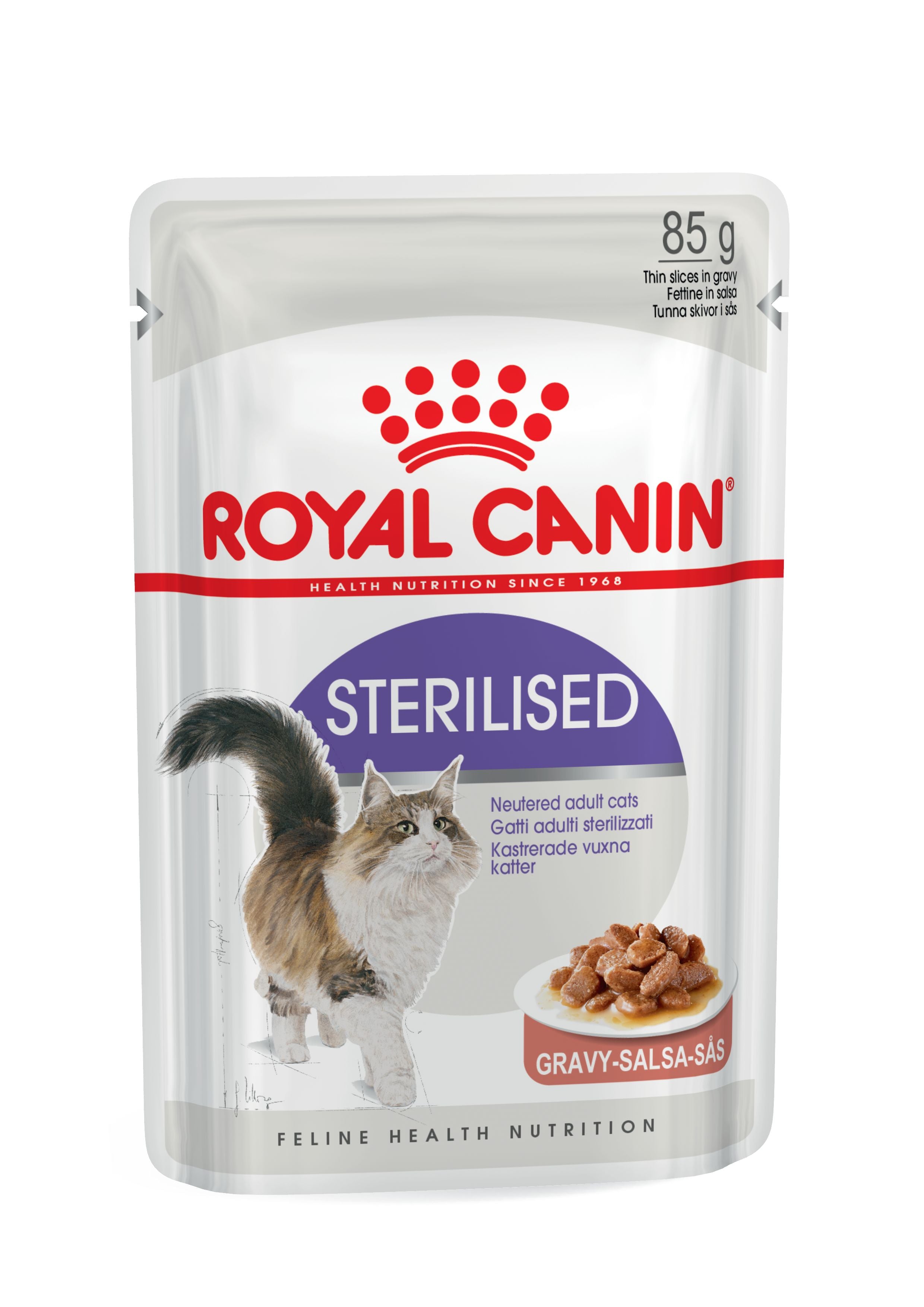 Royal Canin Sterilized Salsa 85 g Comida Húmeda para Gatos al mejor precio -todoastorenimal.com