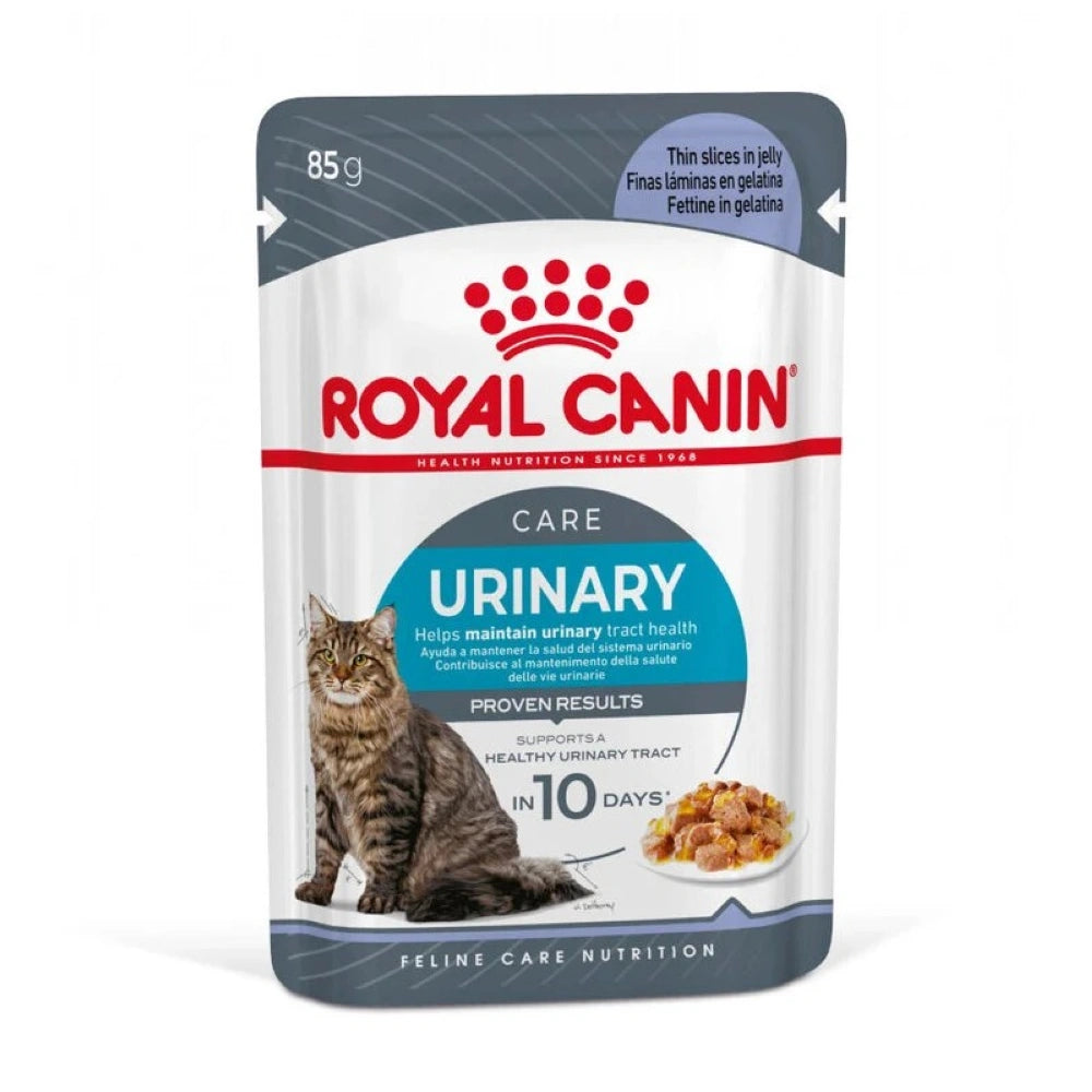Royal Canin Urinary Care Jelly Comida Húmeda para Gatos 85g al mejor precio -todoastorenimal.com