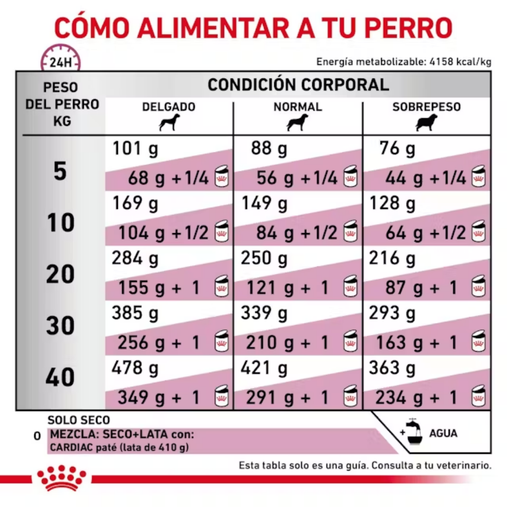 Royal Canin Veterinary Cardiac Ec26 2 kg Perro al mejor precio -todoastorenimal.com