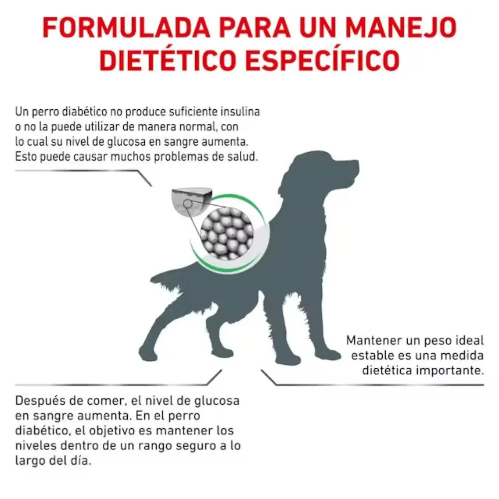 Royal Canin Veterinary Diabetic 12 kg Pienso para Perros Diabéticos al mejor precio -todoastorenimal.com