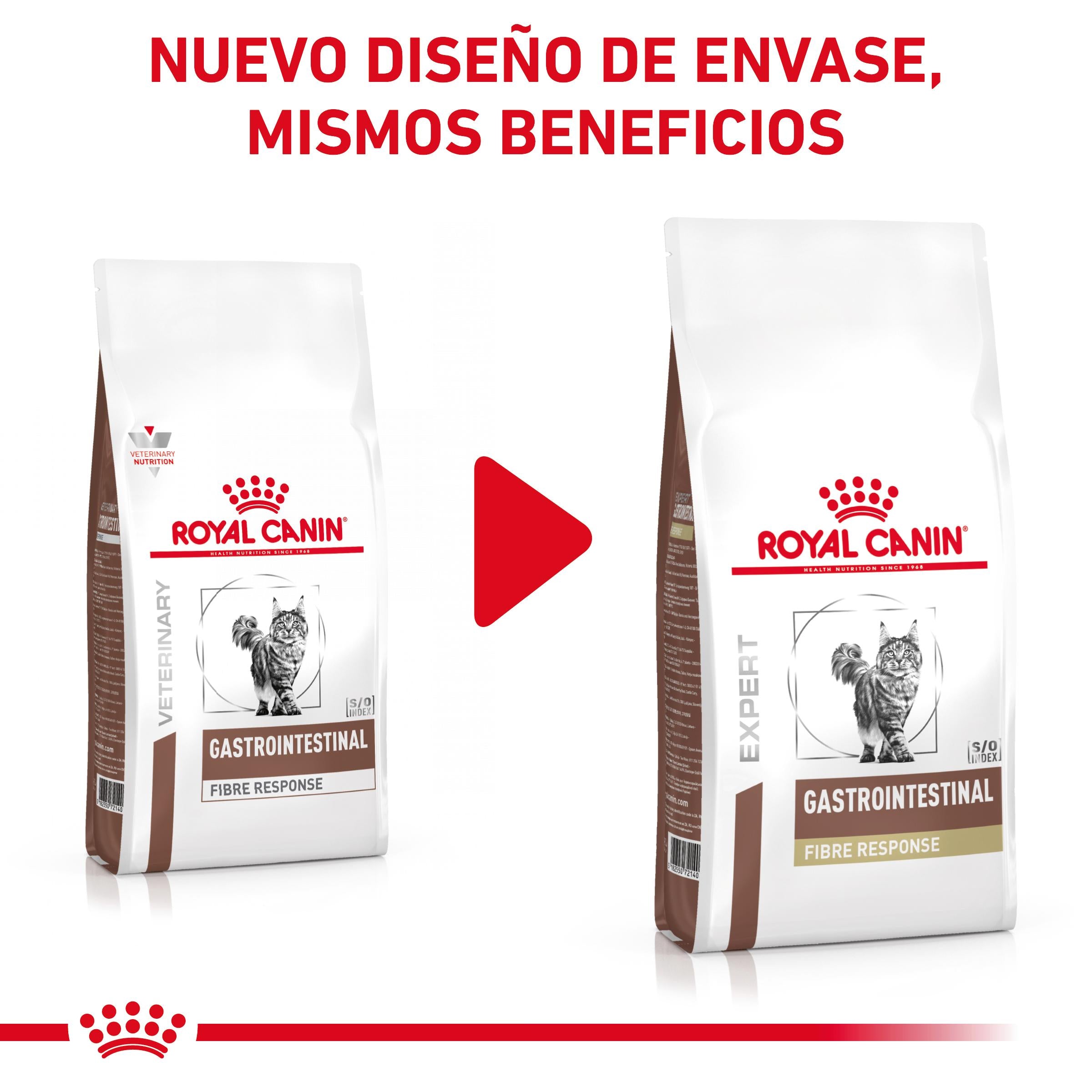 Royal Canin Veterinary Fibre Response Pienso Gastrointestinal para Gatos al mejor precio -todoastorenimal.com