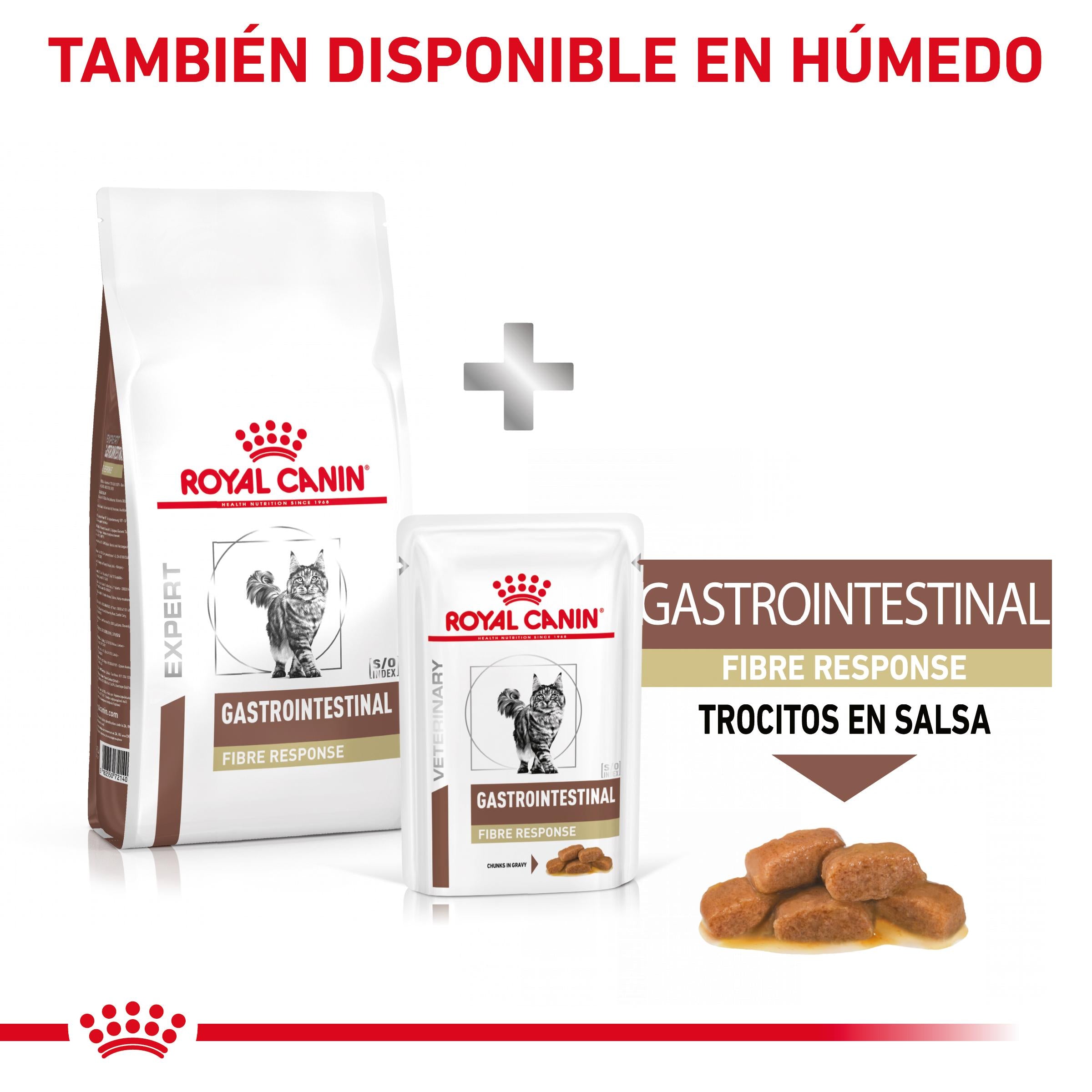 Royal Canin Veterinary Fibre Response Pienso Gastrointestinal para Gatos al mejor precio -todoastorenimal.com