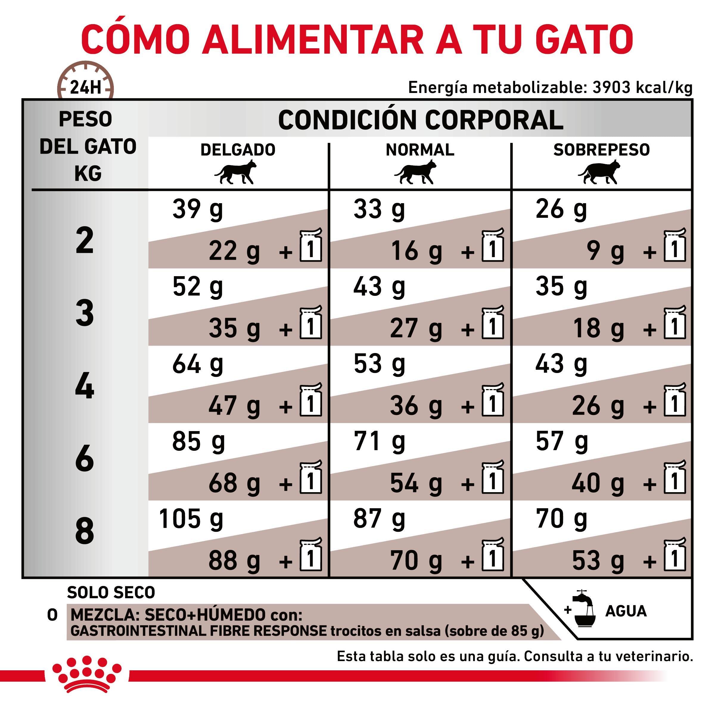 Royal Canin Veterinary Fibre Response Pienso Gastrointestinal para Gatos al mejor precio -todoastorenimal.com
