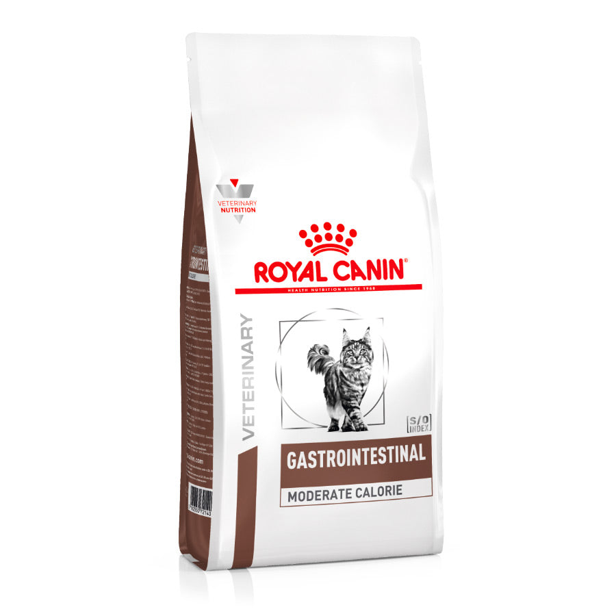 Royal Canin Veterinary Gastroinstestinal Moderate Calorie Pienso para Gatos al mejor precio -todoastorenimal.com