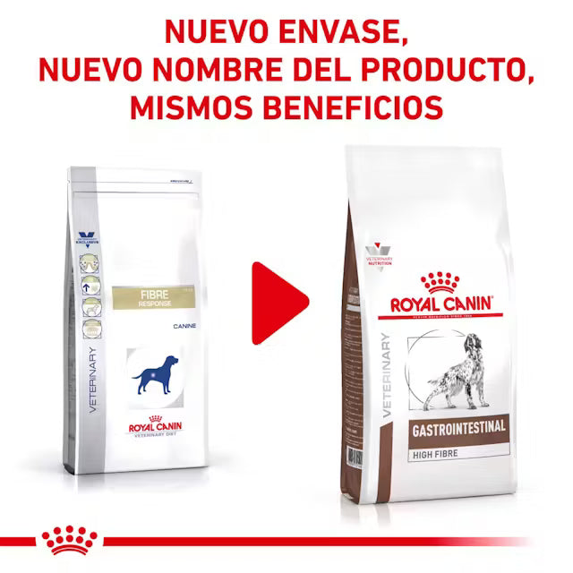 Royal Canin Veterinary Gastrointestinal High Fibre Pienso para Perros al mejor precio -todoastorenimal.com