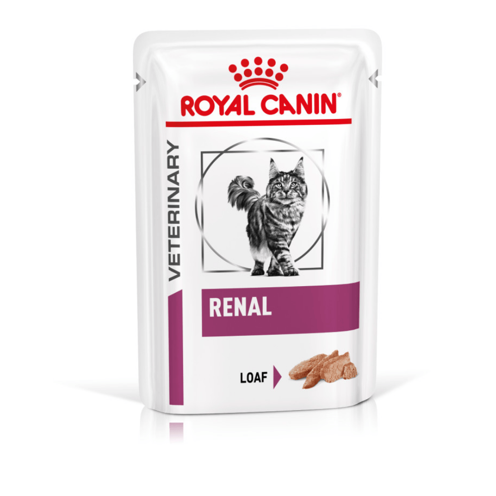 Royal Canin Veterinary Renal Paté en Sobre 85 g Comida Húmeda para Gatos al mejor precio -todoastorenimal.com