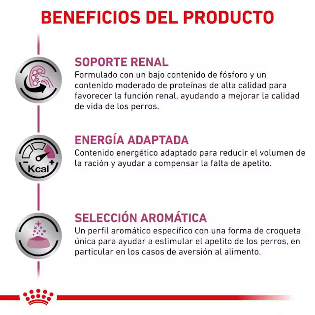 Royal Canin Veterinary Renal Select 2 kg Perro al mejor precio -todoastorenimal.com