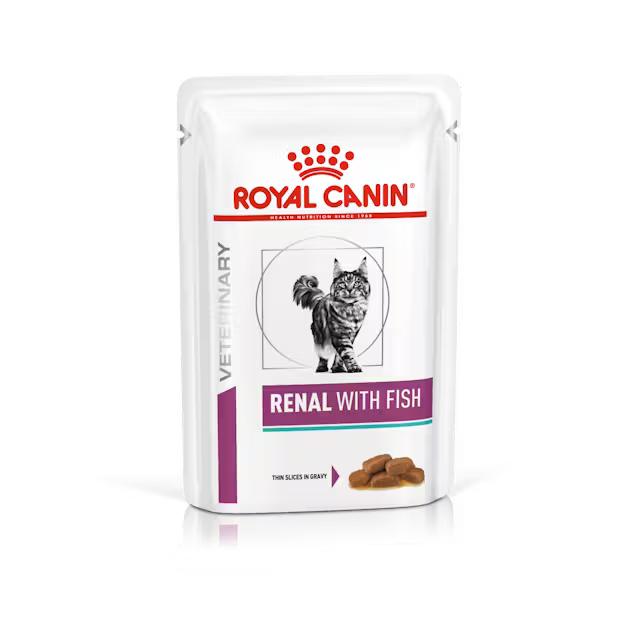 Royal Canin Veterinary Renal con Atún en Salsa 85 g Sobre Húmedo para Gatos al mejor precio -todoastorenimal.com
