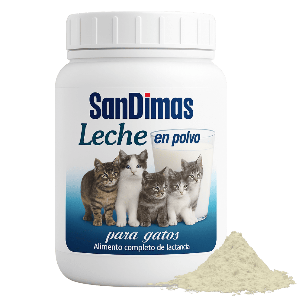 SanDimas Leche en Polvo para Gatitos Alimento Completo de Lactancia al mejor precio -todoastorenimal.com