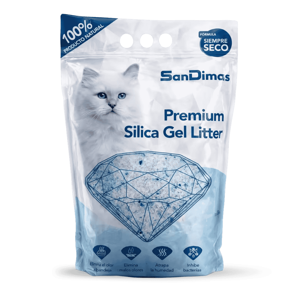 Sandimas Perlas Silice 3,8L (1,7 kg) para Gatos al mejor precio -todoastorenimal.com