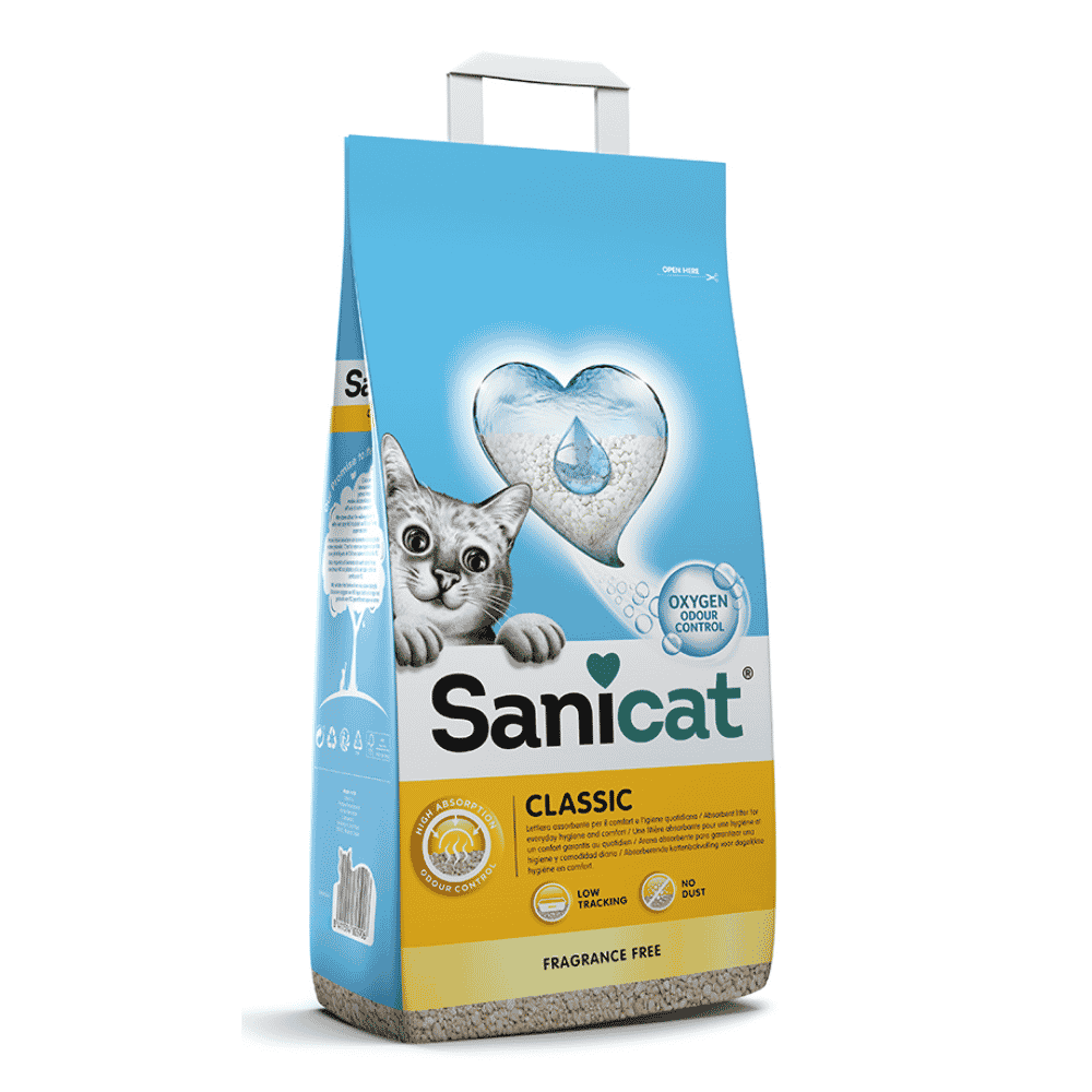 Sanicat Classic 5L Arena para Gatos Sin Fragancia al mejor precio -todoastorenimal.com