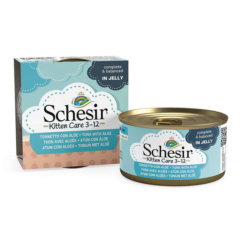 Schesir Lata Comida Húmeda para Gato 85 g al mejor precio -todoastorenimal.com