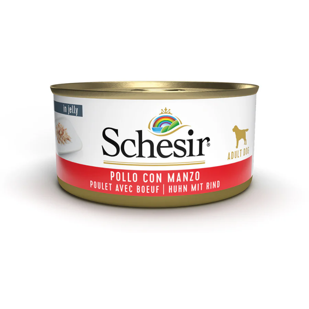 Schesir Lata Perro 150 g al mejor precio -todoastorenimal.com