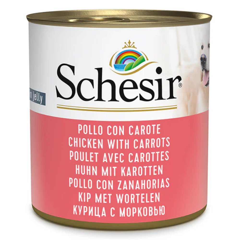 Schesir Lata de Perro 285 g al mejor precio -todoastorenimal.com